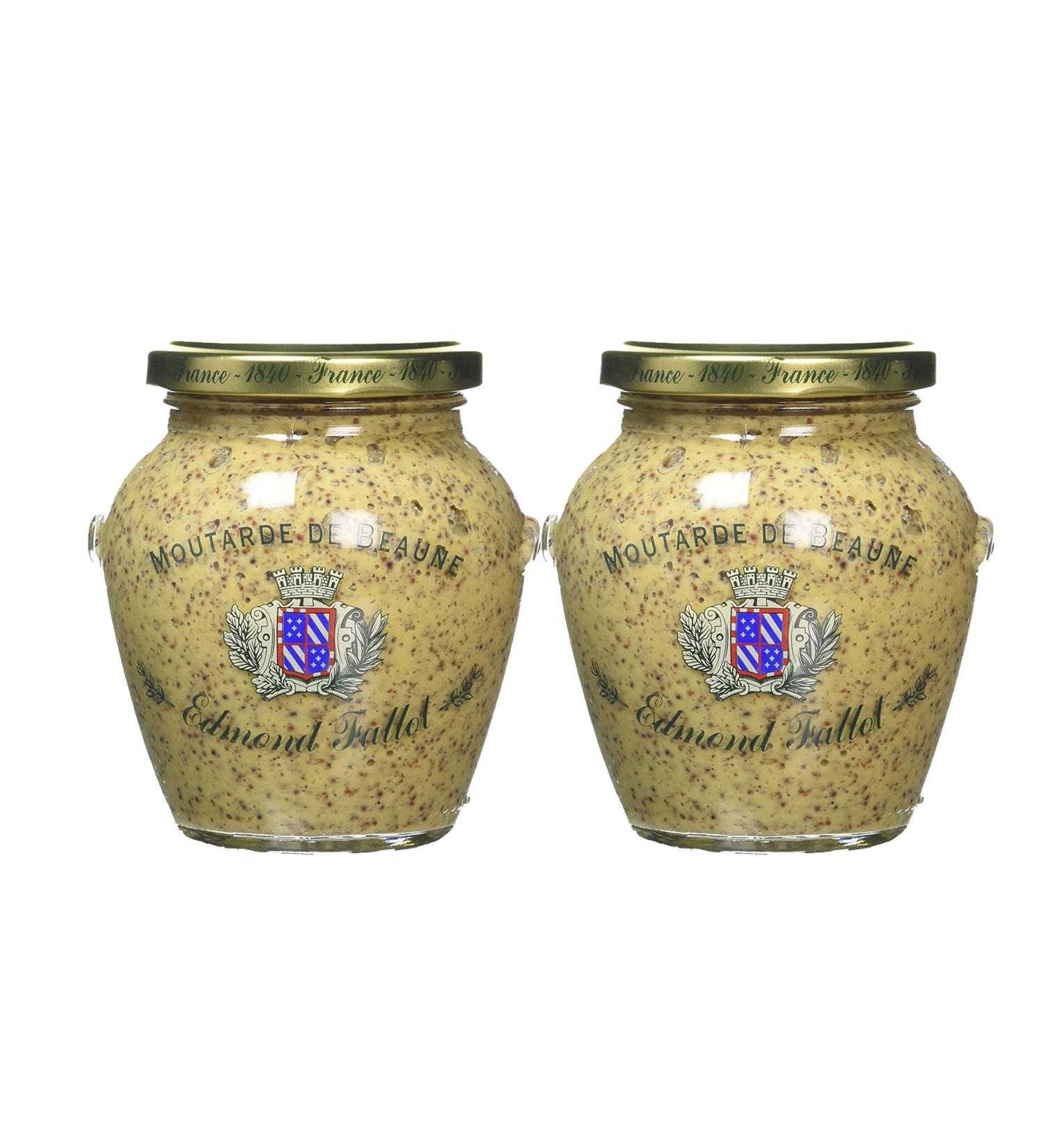 Edmond Fallot Wholegrain Mustard 305g - Pack of 2 - Buy Online on GoSupps.com
