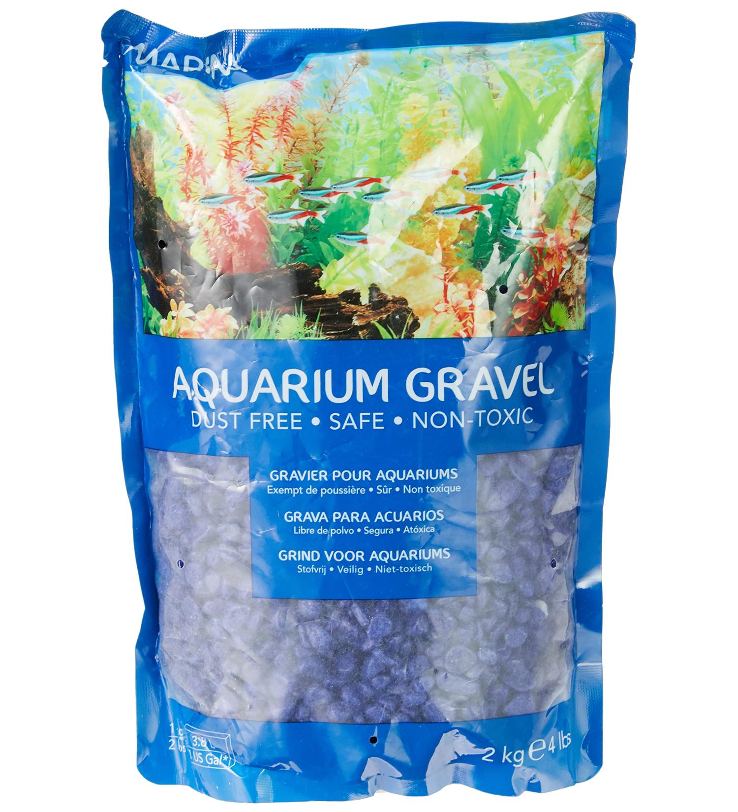 Marina 12484 Blue Decorative Aquarium Gravel 2kg 4.4-Pound - Buy Online on GoSupps.com