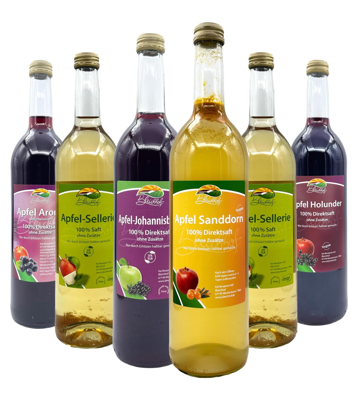 Bleichhof Blight Shif Saftmix apple juice aronias juice apple albear juice 2 x apple juice with celery juice apple sand juice apple grid juice 6 x 072 gallons - Buy Online on GoSupps.com