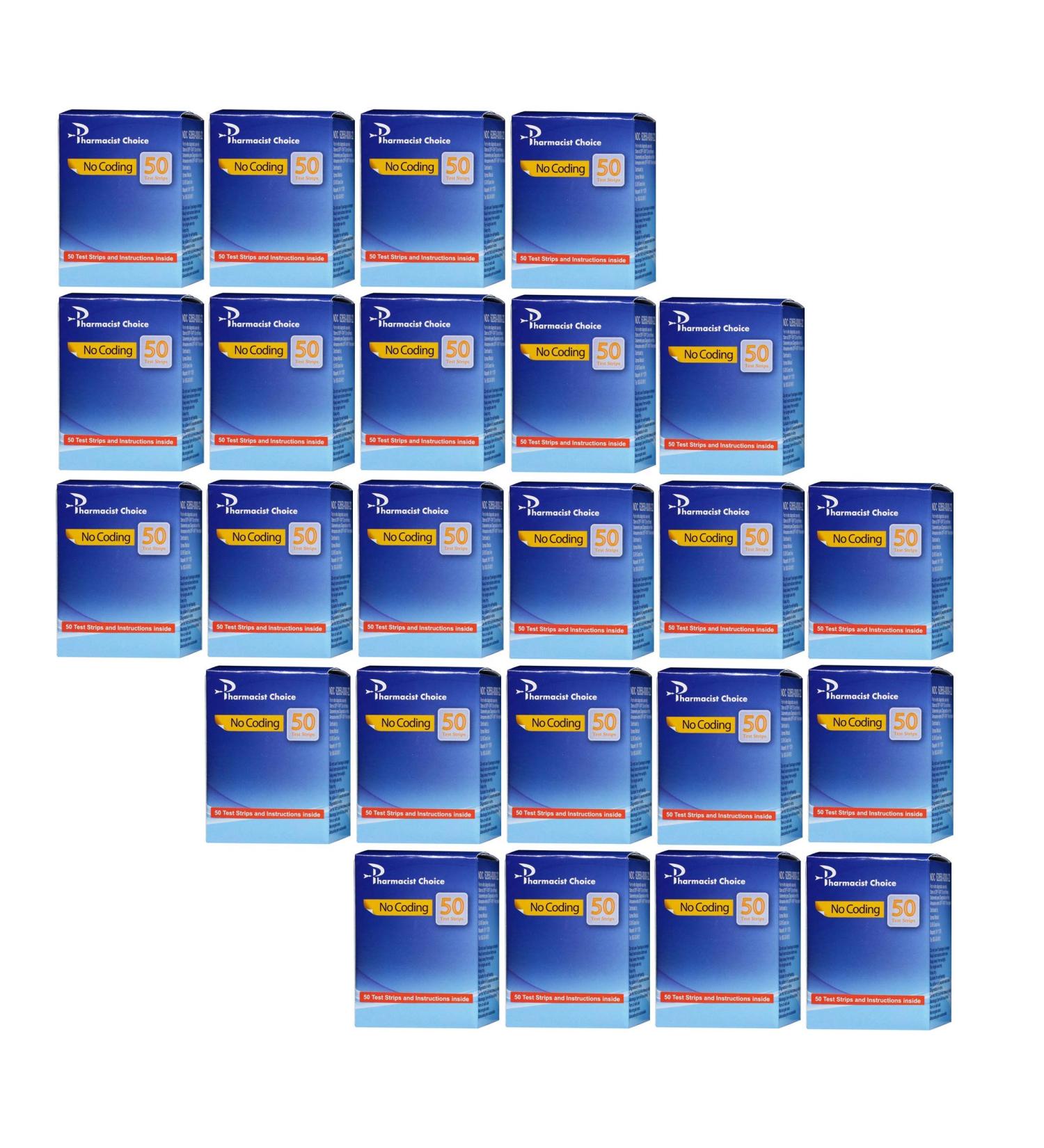 Clever Choice Pharmacist Choice Voice 1200 Test Strips | Best Glucose Monitor Strips for Accurate Blood Sugar Testing - Fast International Shipping - Buy Online on GoSupps.com