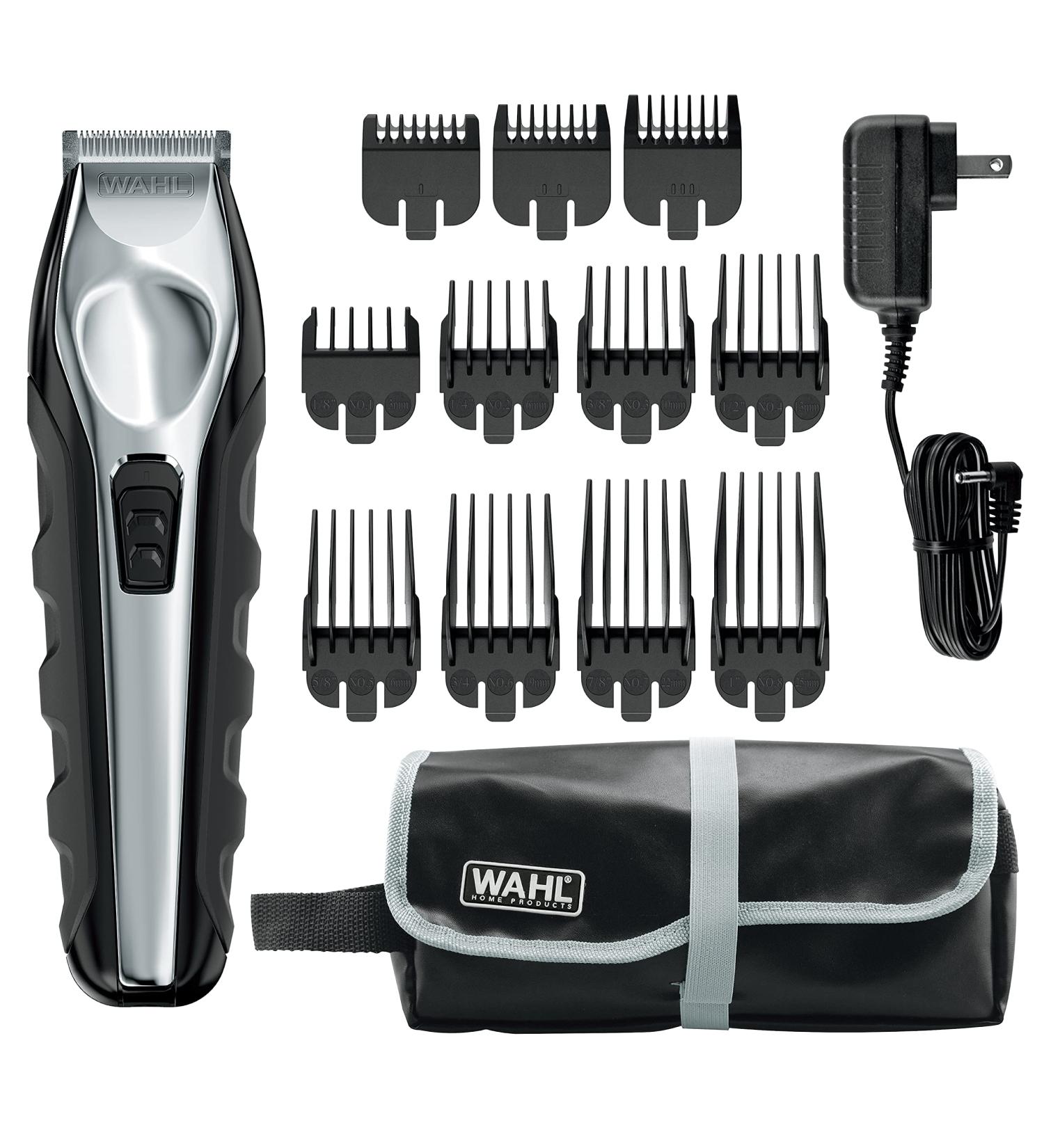 Wahl USA Lithium Ion Total Beard Trimmer for Men with 11 Guide Combs - Easy Trimming, Detailing & Grooming (Model 9888) - Buy Online on GoSupps.com