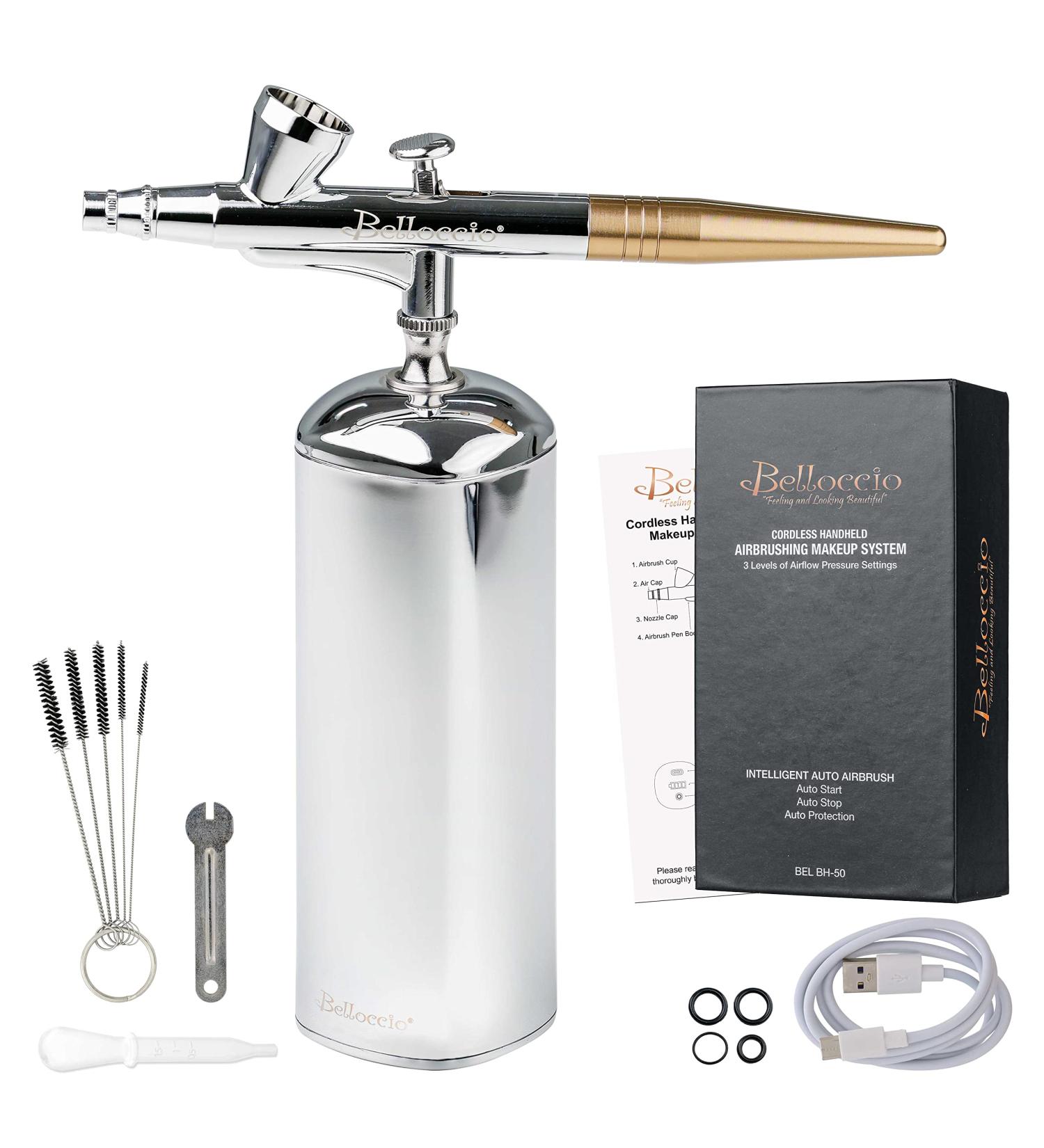 Buy Belloccio Cordless Handheld Airbrushing Makeup System - Rechargeable 15-30 PSI for Makeup Art & Crafts - Global Shipping Available - Buy Online on GoSupps.com