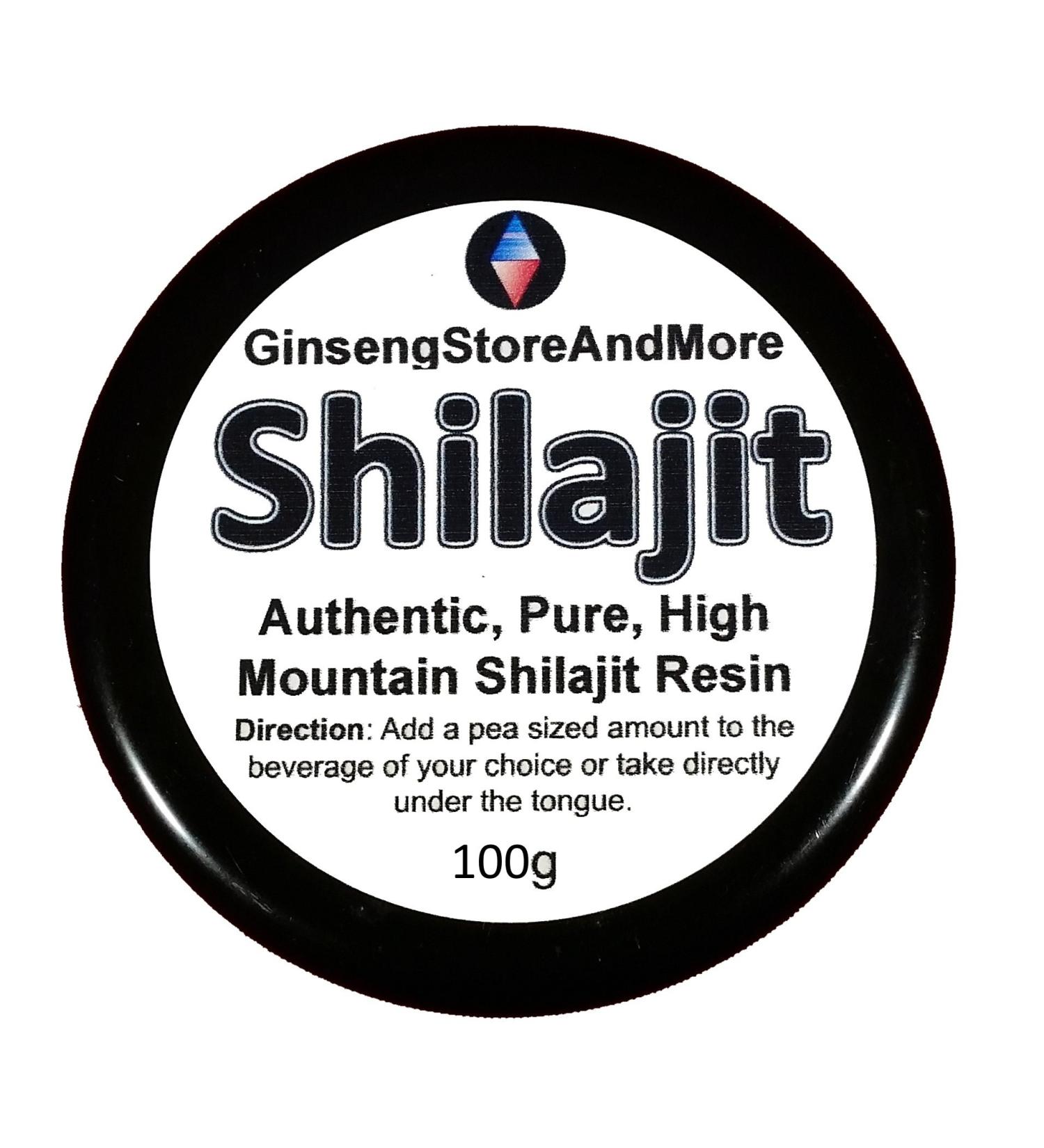1000 Servings 100g Authentic Pure High Mountain Shilajit Resin | Rich in Fulvic Acid & Trace Minerals | Energy Boost for Men and Women - Buy Online on GoSupps.com