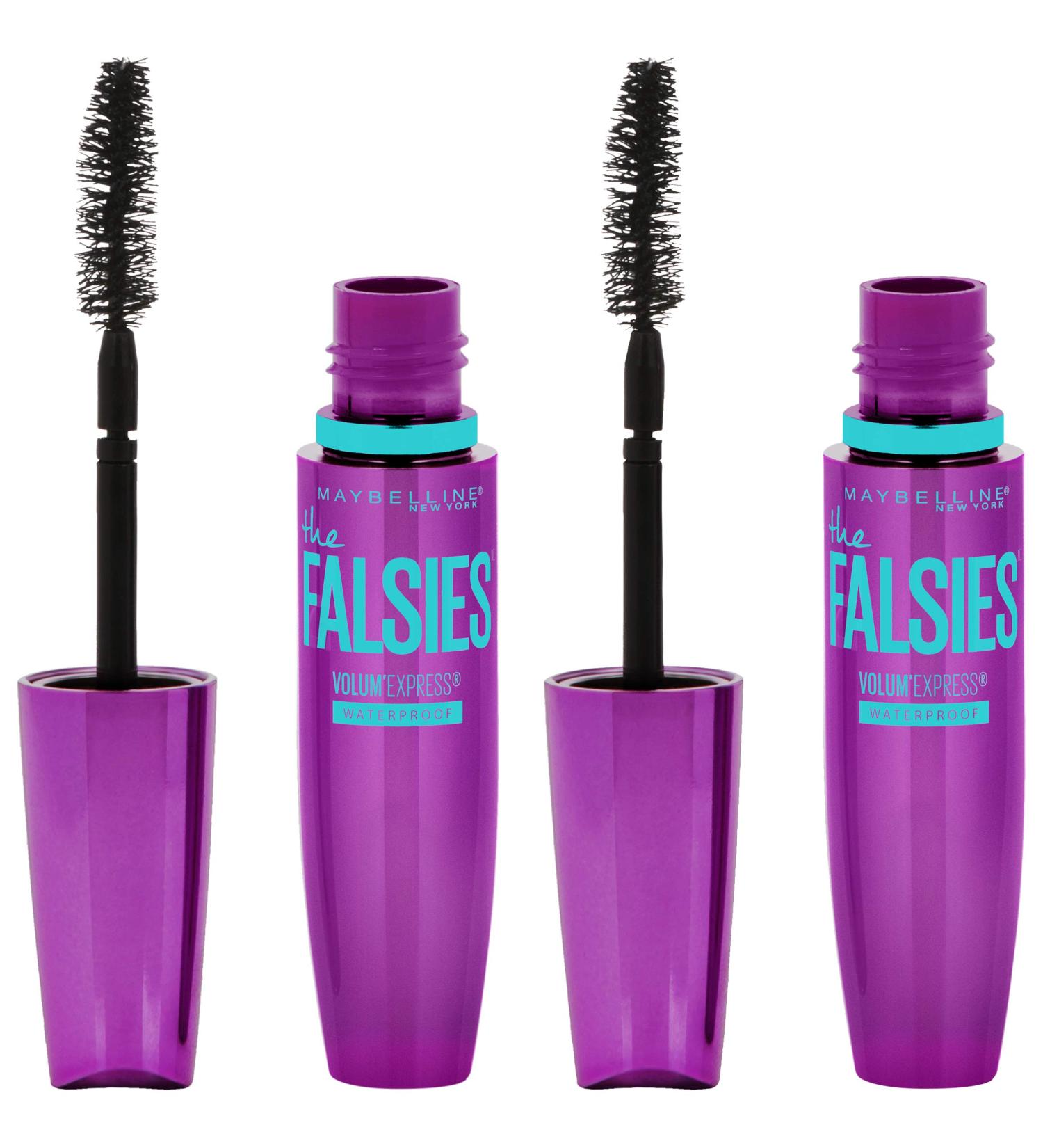 Maybelline New York The Falsies Waterproof Mascara Makeup Brownish Black 0.5 Fl Oz (Pack of 2) - Buy Online on GoSupps.com