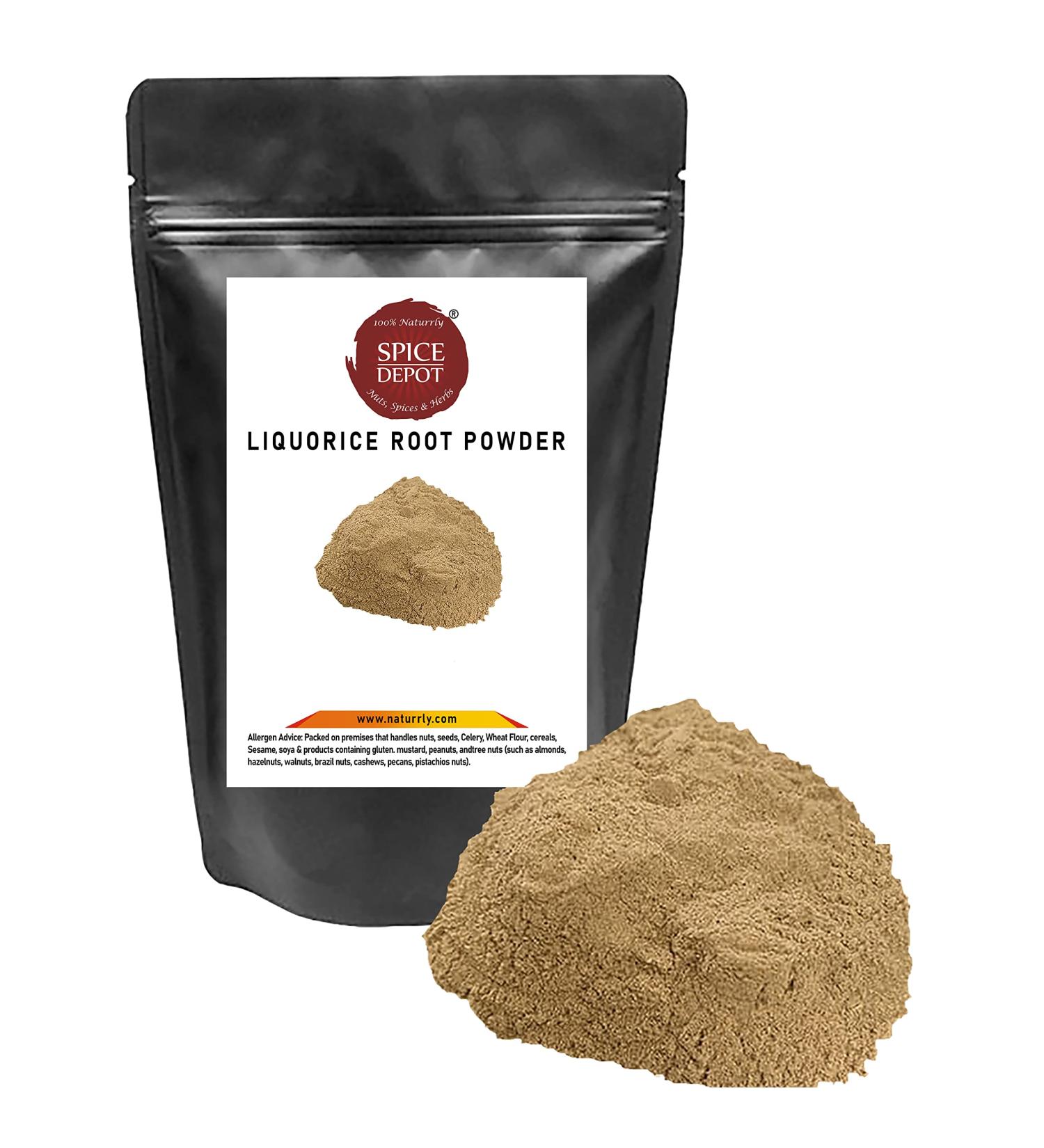 Liquorice Root Powder | Licorice Root | Mulethi | Jethimadh | Polvo De Ra z De Regaliz | Free P&P U.K (50 Gram) - Buy Online on GoSupps.com