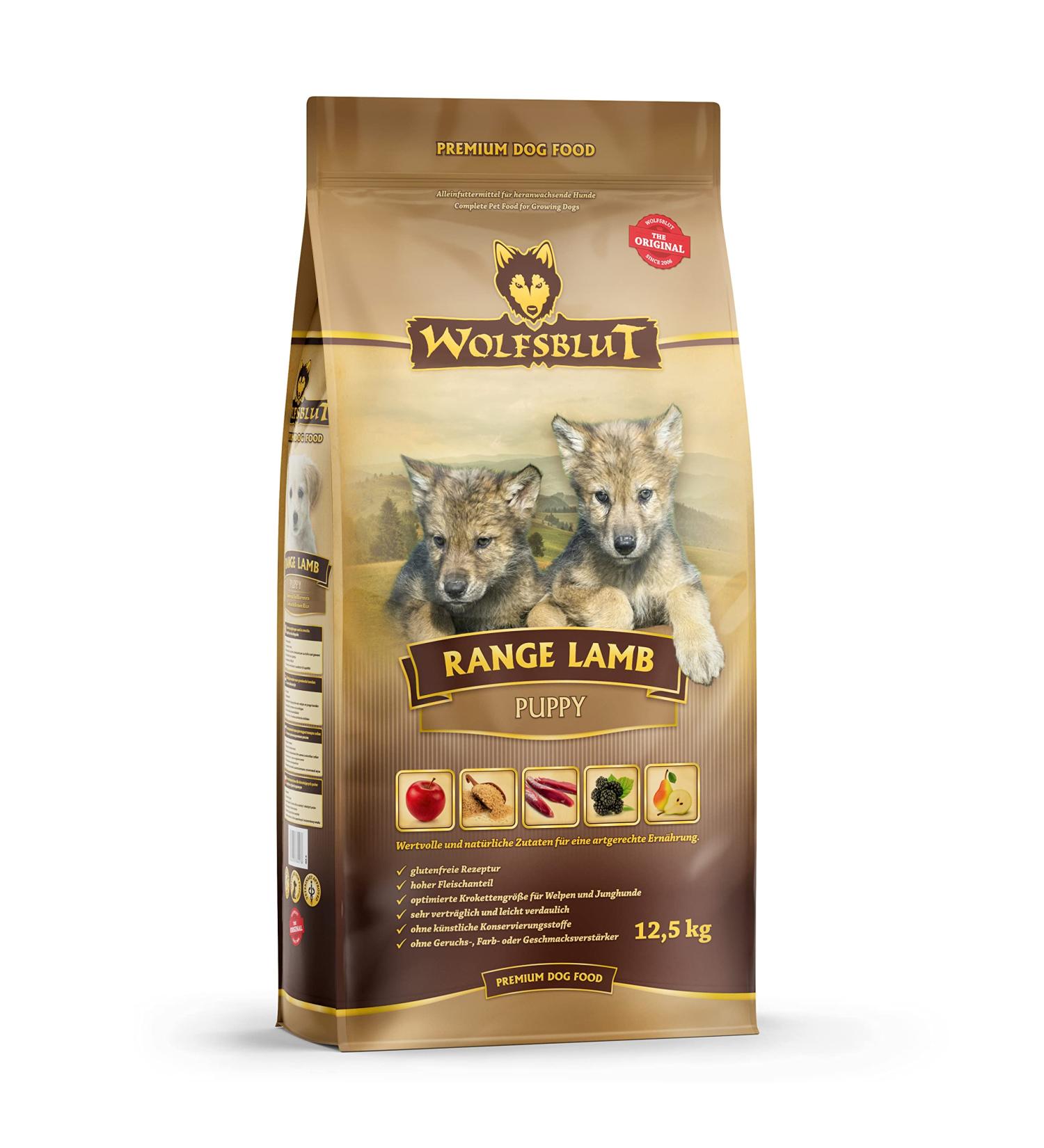Wolfsblut - Range Lamb Puppy - 12.5 kg - Lamb - Dry food - Dog food - Grain free - Buy Online on GoSupps.com