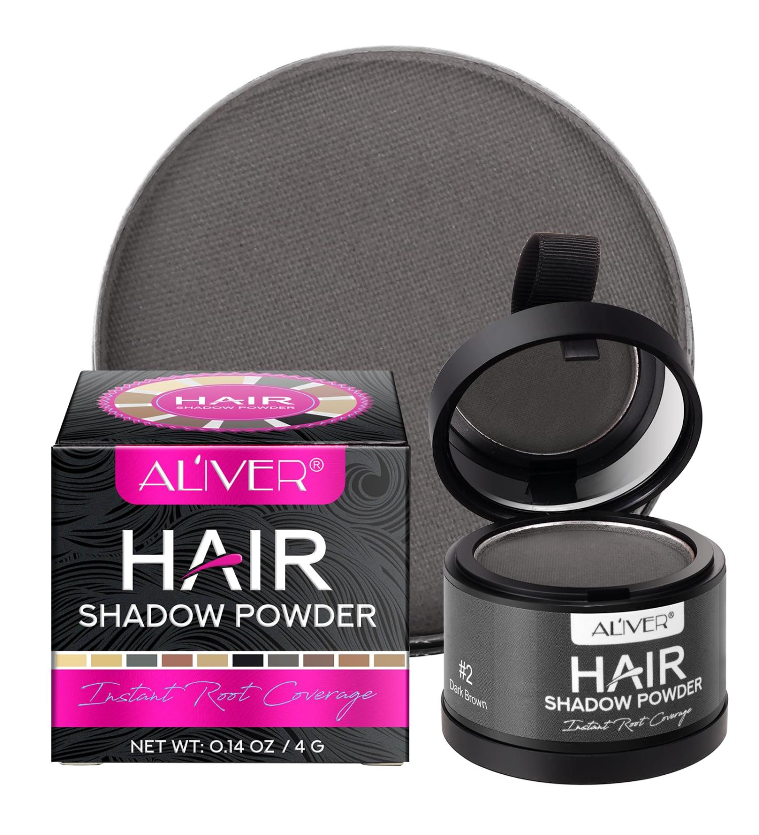 JSBNQRMZ Retouching palette with powder roots dark brown hair correction densifying for hair waterproof hair makeup to cover roots 4 g - Buy Online on GoSupps.com