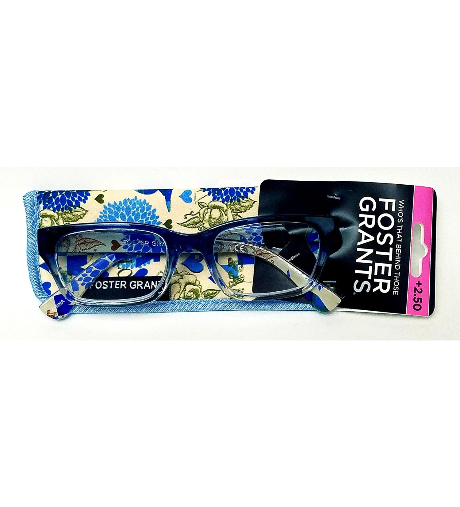 Buy Foster Grant Women s Aliyah Reading Glasses +2.00 with Case | Stylish & Comfortable International Shipping Available - Buy Online on GoSupps.com
