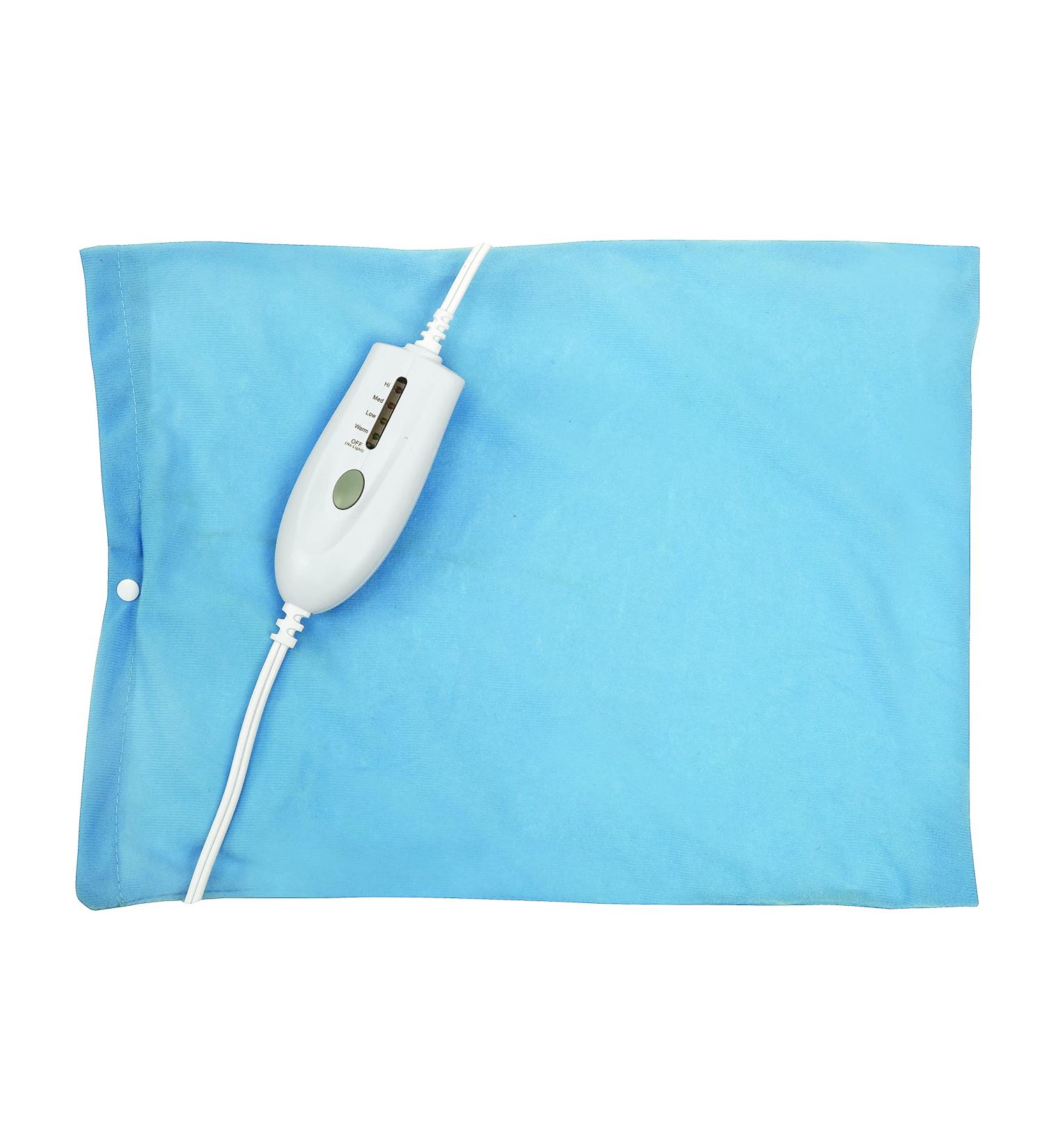 Thera|Care Electric Heating Pad - 12 x 15 Blue - 4 Heat Settings - Dry Heat Only - Buy Online on GoSupps.com