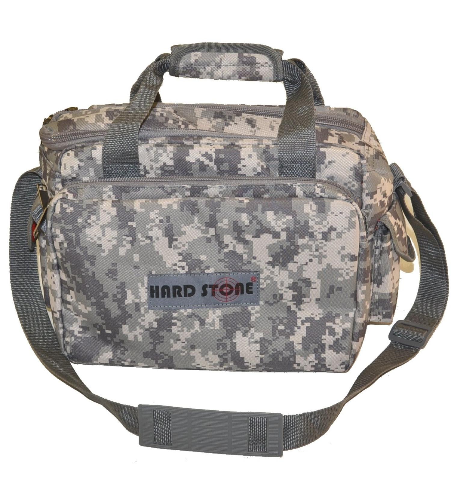 HARDSTONE Tactical 5 Pistol Range Go Bag with Adjustable Shoulder Strap ACU - Buy Online on GoSupps.com
