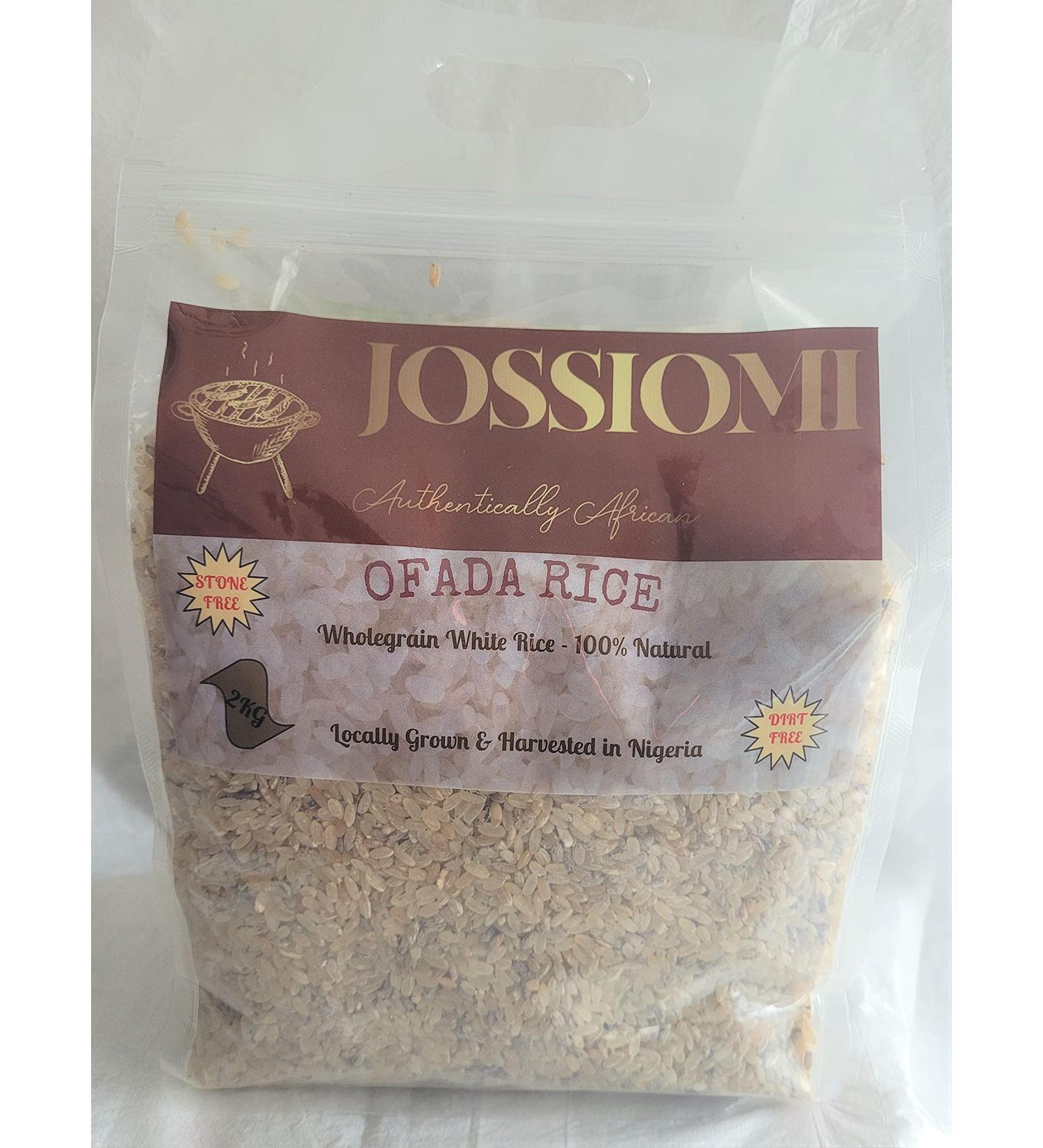 Wholegrain Ofada Creamy White - Stone & Dirt Free - 100% Natural - Buy Online on GoSupps.com