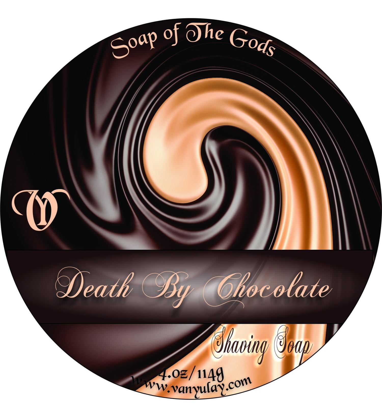 Shaving Soap of The Gods Death by Chocolate 4.oz