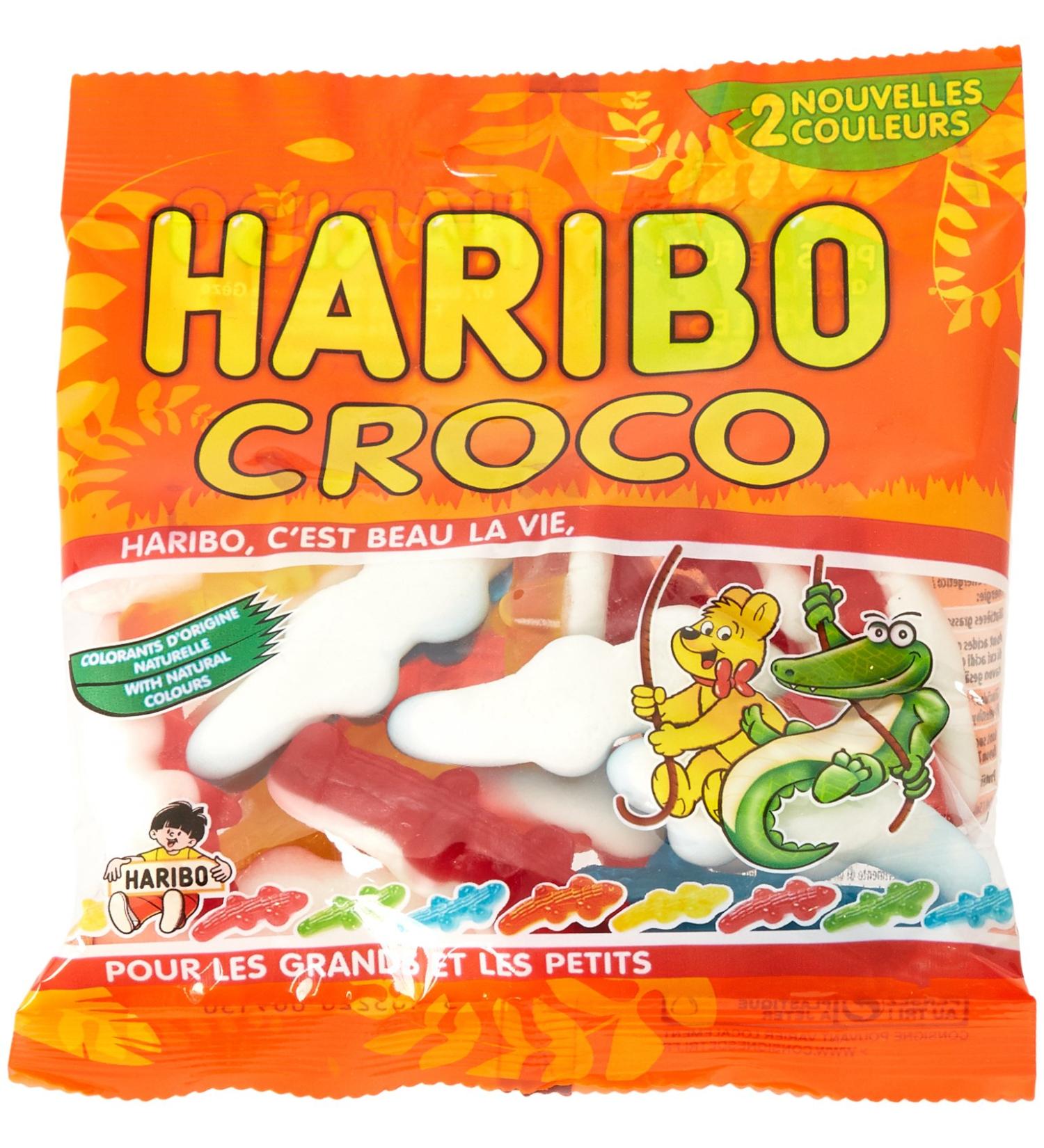 Haribo Croco Sachet 120 g - Buy Online on GoSupps.com