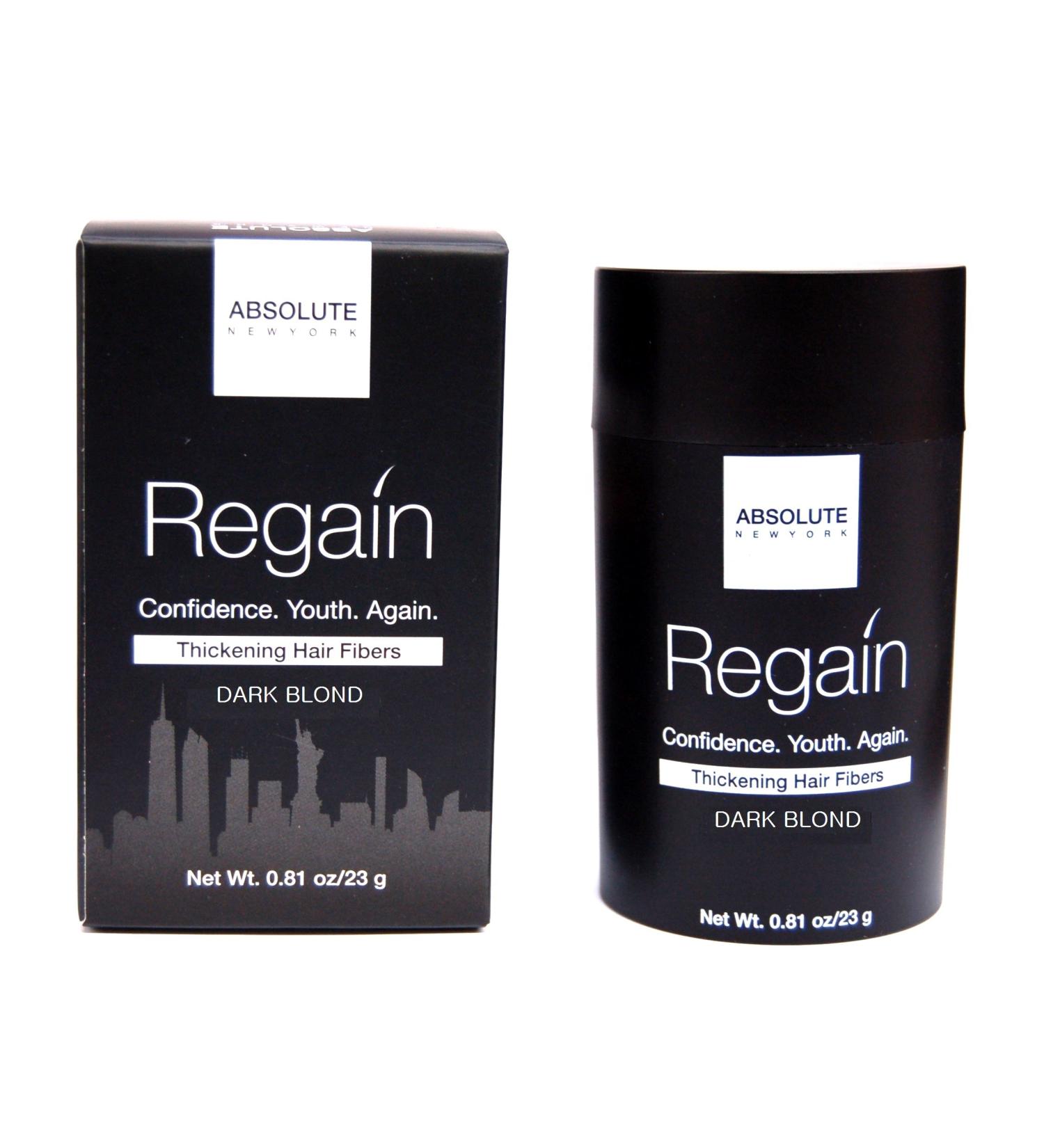 Regain Hair Fibers by Absolute 0.81oz / 23g (Dark Blond)