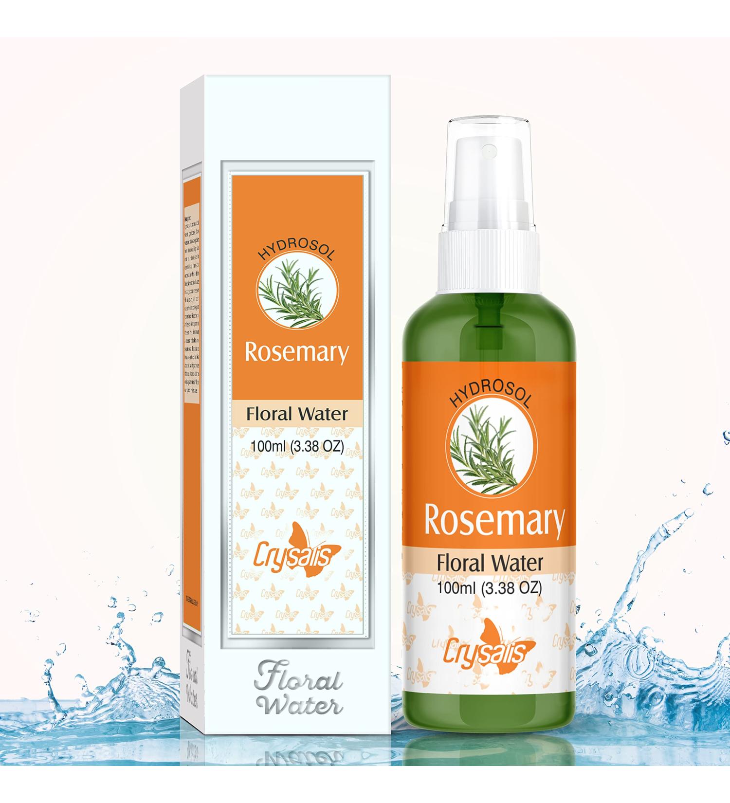 Crysalis Rosemary Floral Water 100ml | Natural Aromatic Mist for Skin & Hair | International Shipping Available - Buy Online on GoSupps.com