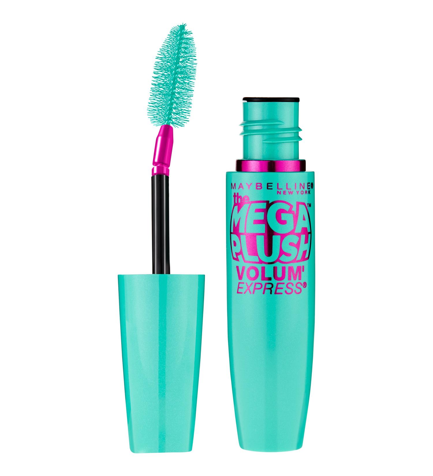 Maybelline New York Volume Express Mega Plush Mascara in Brownish Black - 0.3 fl oz - Buy Online on GoSupps.com