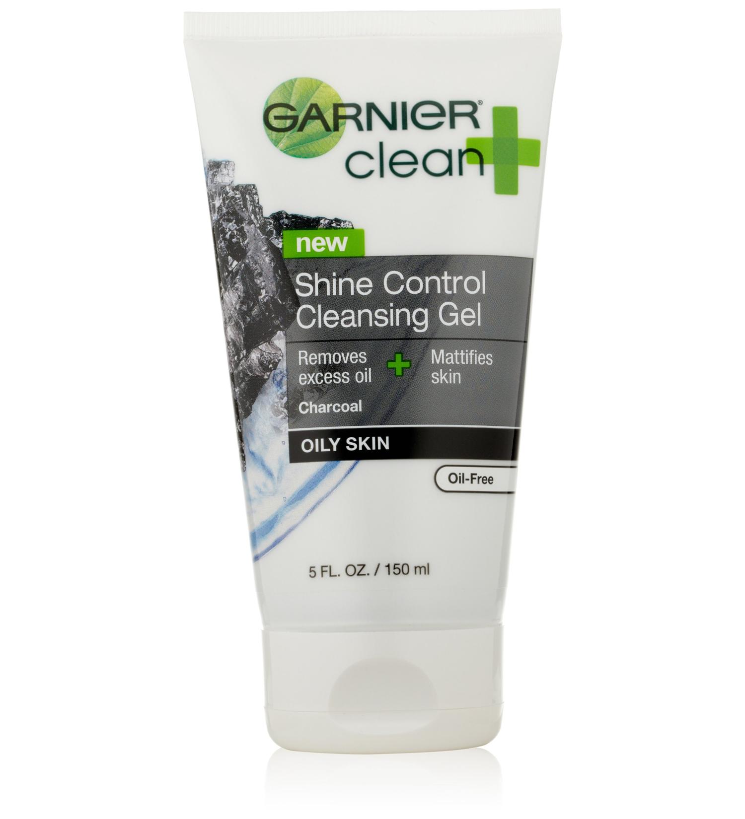 Garnier Skin and Hair Care Clean and Shine Control Cleansing Gel for Oily Skin 5 Fluid Ounce