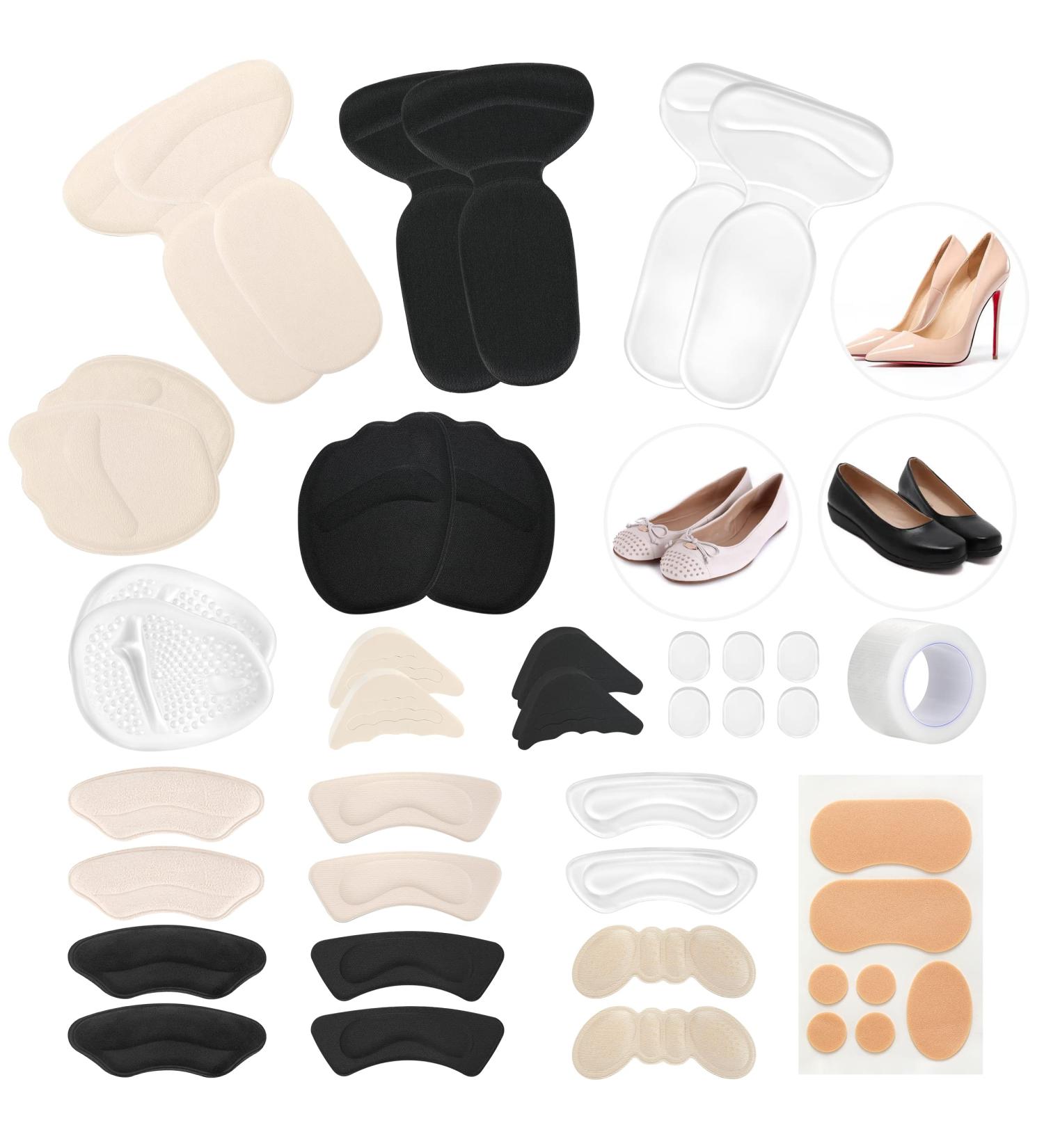21 Pairs High Heel Cushions Pad | Reusable Comfort Inserts for Men & Women - Ball of Foot Relief - Buy Online on GoSupps.com