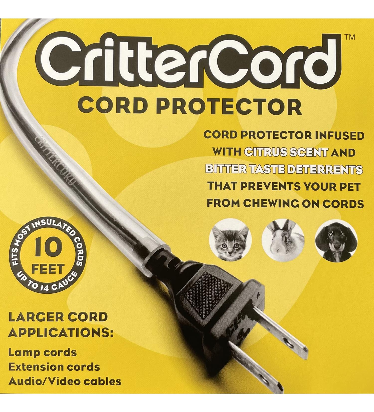CritterCord - Pet-Friendly Cord Protector for Chewing Hazardous Cords - Buy Online on GoSupps.com