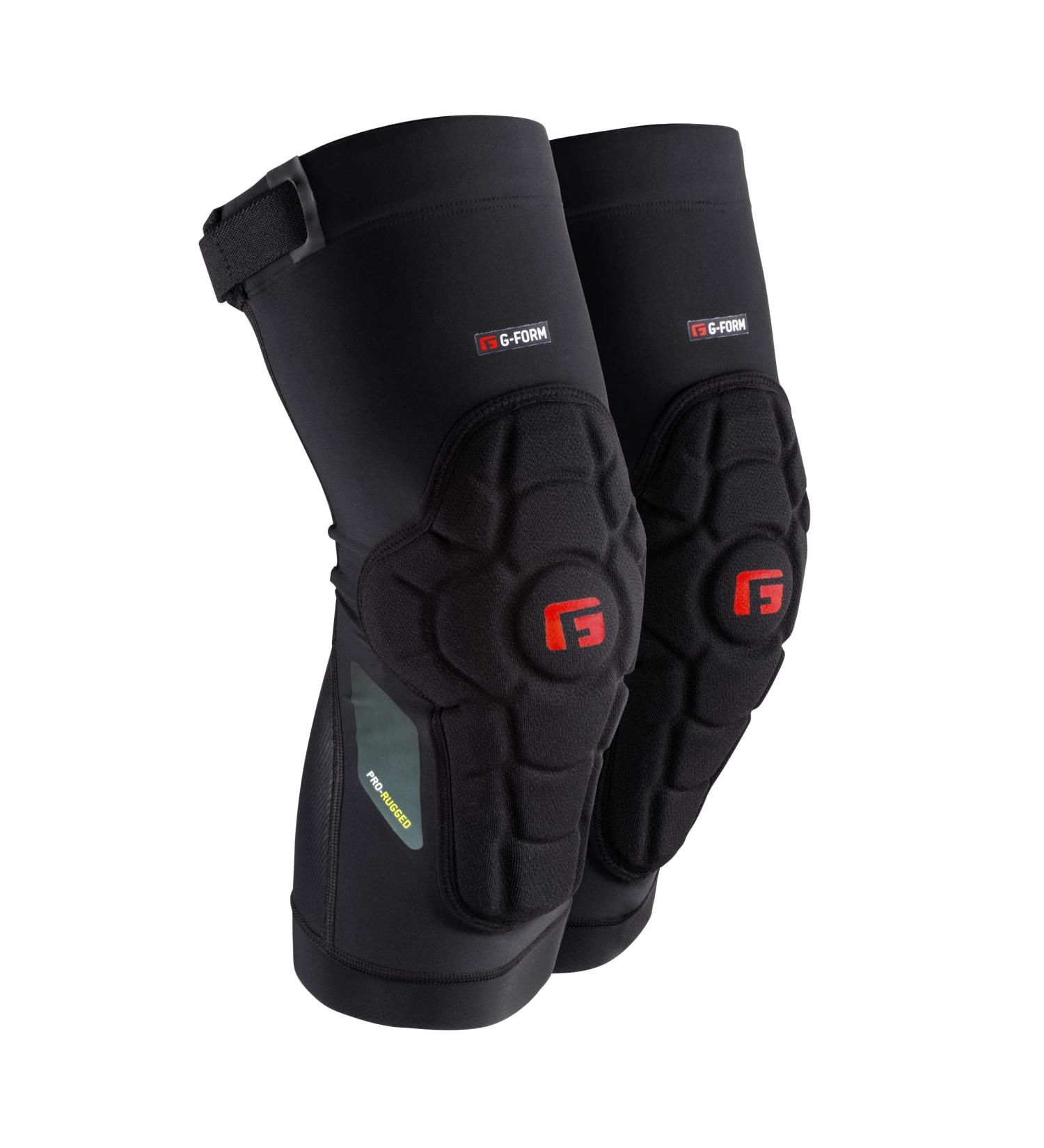 G-Form Pro-Rugged Knee Pad (1 Pair) Black XXL Adult - Impact Resistant Protection - Buy Online on GoSupps.com