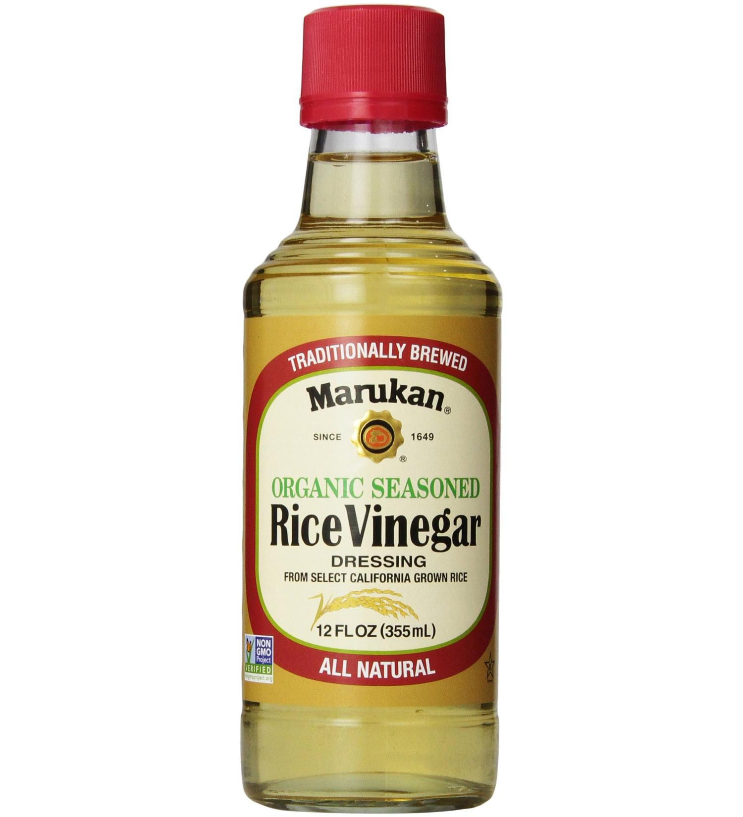 Marukan Organic Seasoned Rice Vinegar - 12 Fl Oz - Buy Online on GoSupps.com