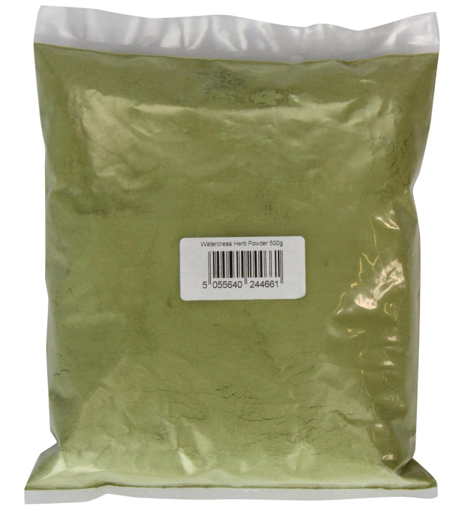 JustIngredients Essential Watercress Powder 500g - Buy Online on GoSupps.com