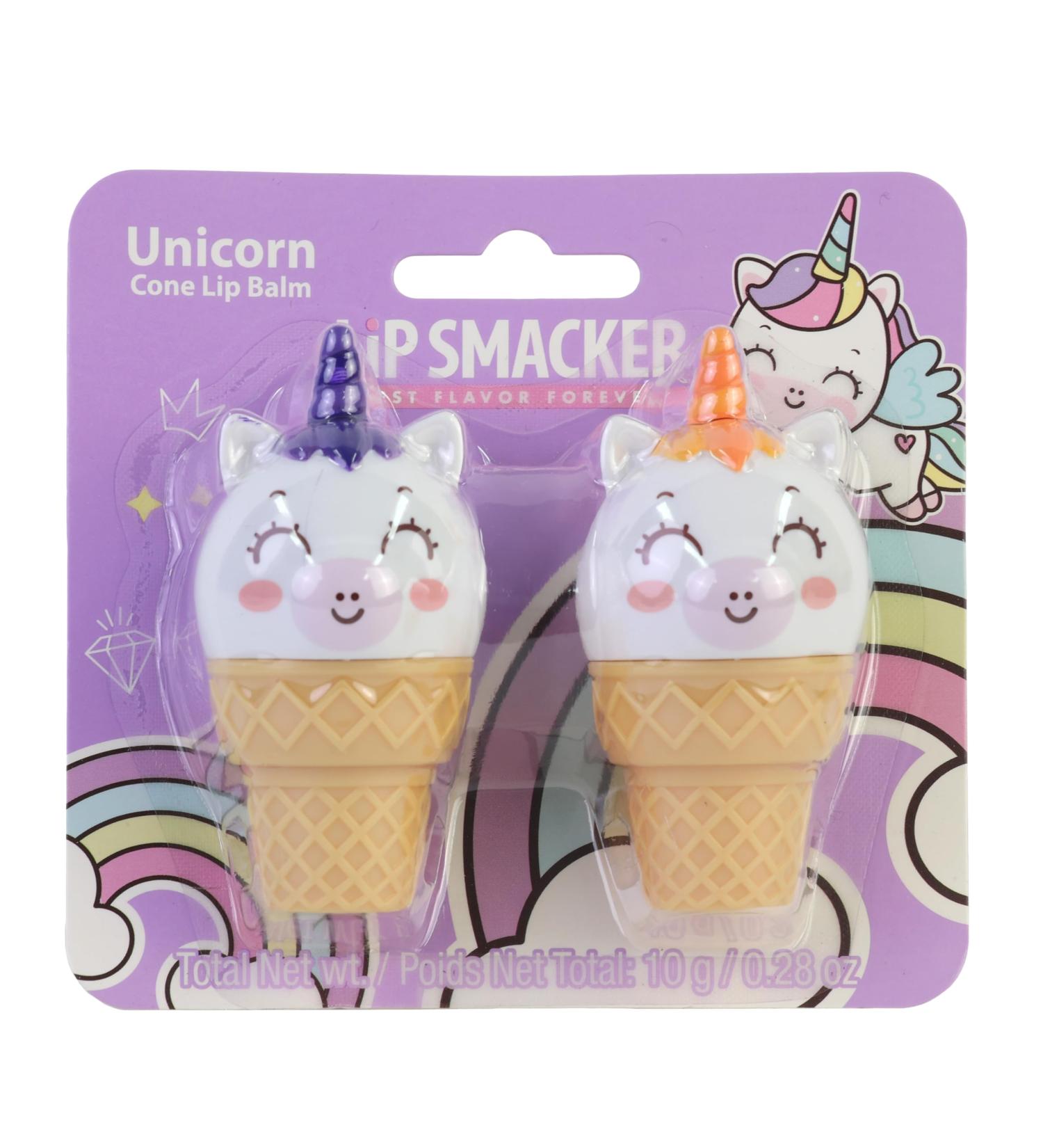 Lip Smacker Unicorn Cone Duo Set Baumes L vres Licorne Set de 2 pour Enfants dition Cadeau 2025 Lip Balm Set - Buy Online on GoSupps.com