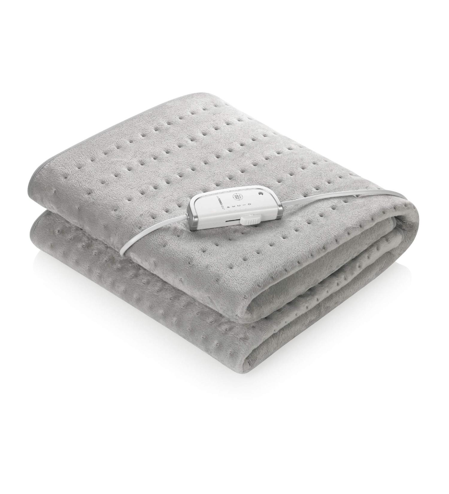 Medisana HU 670 Heat Under Bed Mat - Super-Fluffy Mattress Heating Pad - 150x80 cm 4 Temperature Levels Washable Overheating Protection Automatic Switch-Off - Buy Online on GoSupps.com