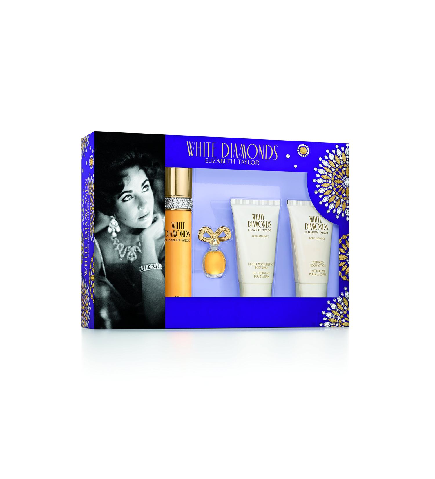 Elizabeth Taylor White Diamonds Ladies Gift Set 0.97 Pound