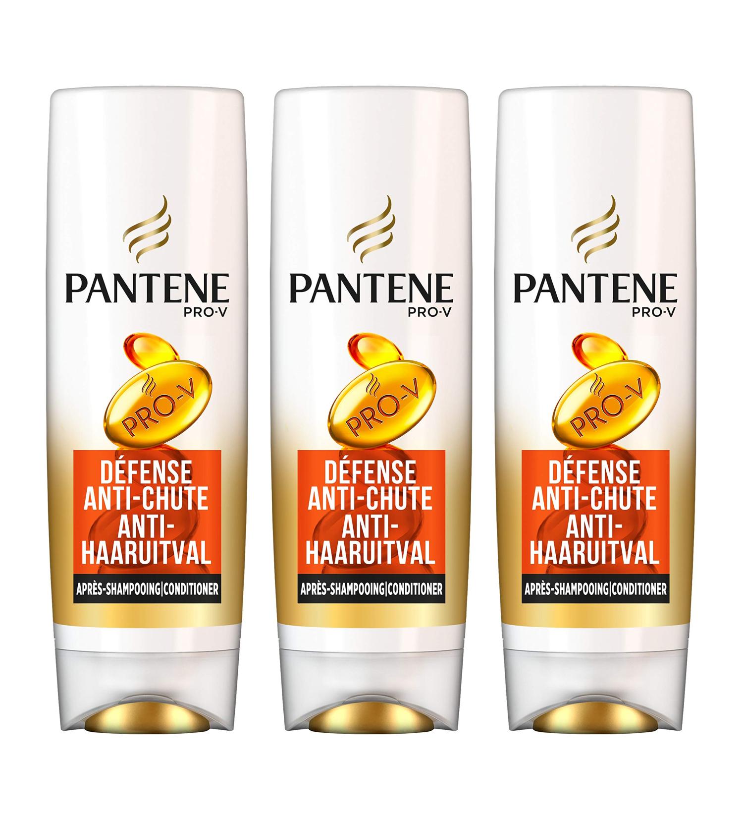 Pantene Pro-V Anti-Hair Loss Defense Conditioner for Brittle Hair 230 ml - Pack of 3 - Buy Online on GoSupps.com