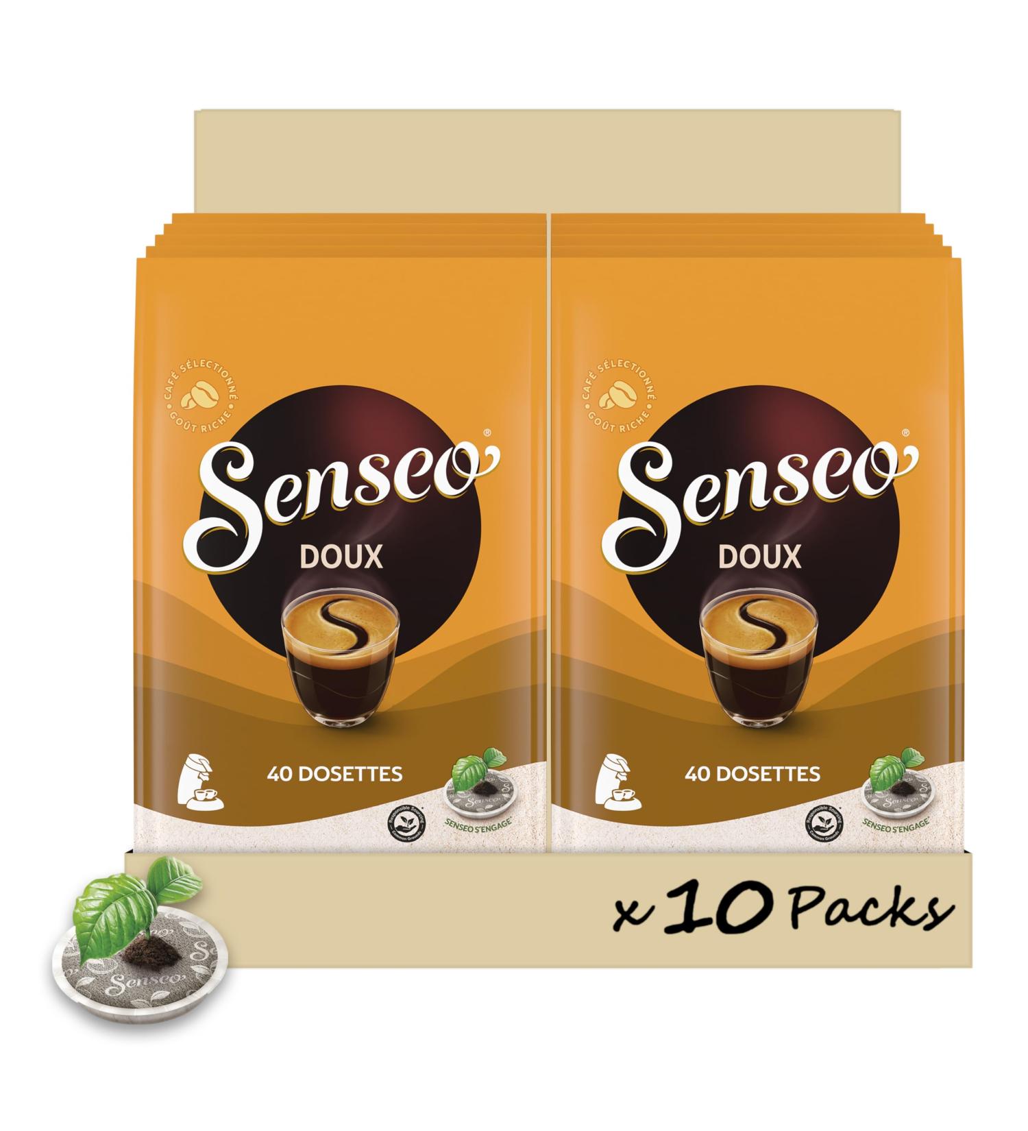  Senseo Senseo Coffee 400 Soft Pods (Pack of 10 x 40) - Buy Online on GoSupps.com