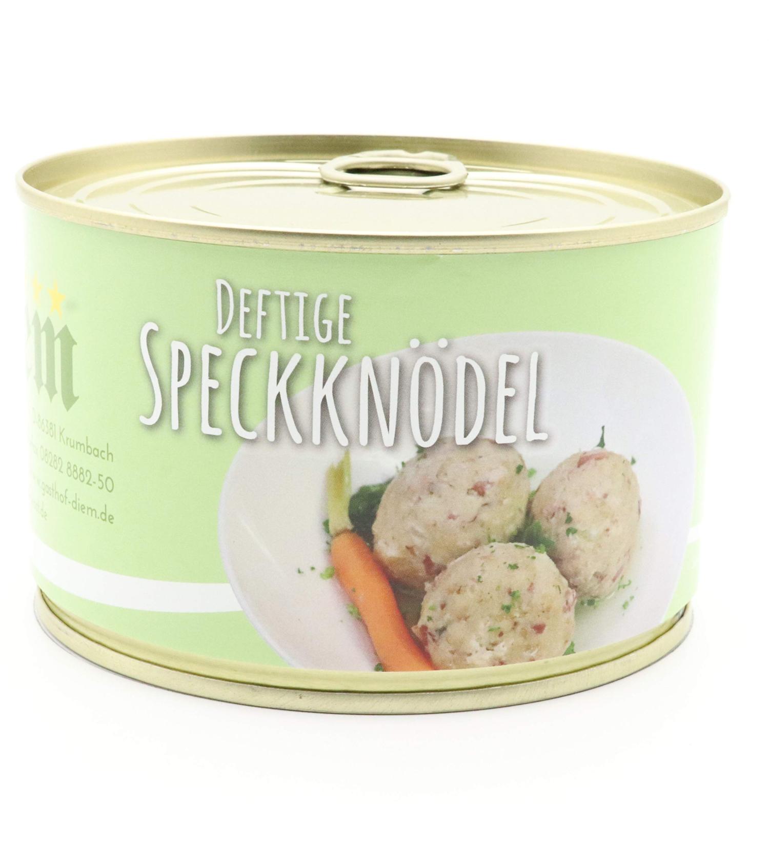 Hearty Bacon Dumplings - Delicious Side Dish | 270g (3 Small Dumplings) - Perfect for Any Meal | International Shipping Available - Buy Online on GoSupps.com