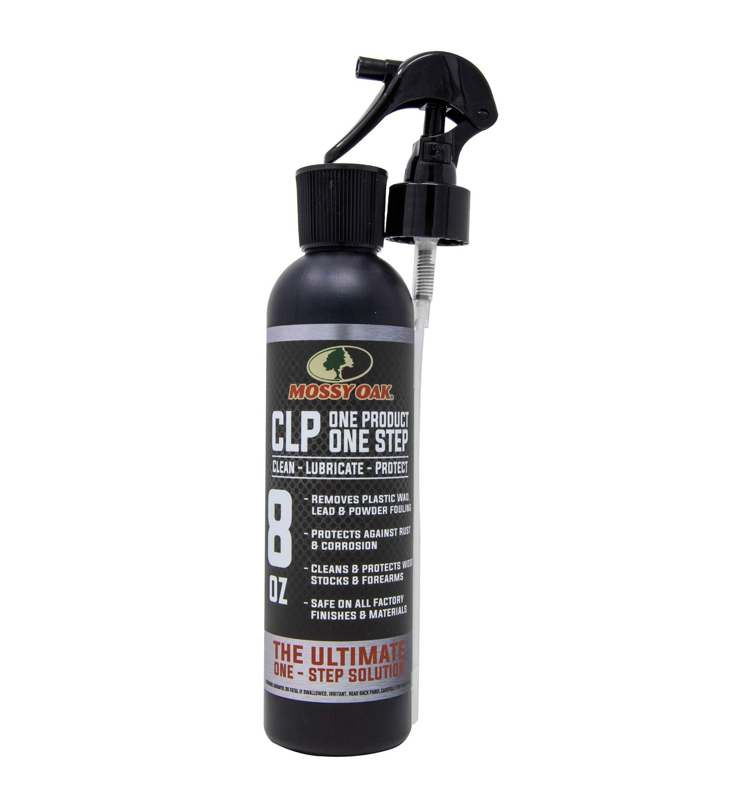 Mossy Oak Gun Oil CLP 8oz - All-in-One Cleaner, Lubricant & Protectant - Buy Online on GoSupps.com