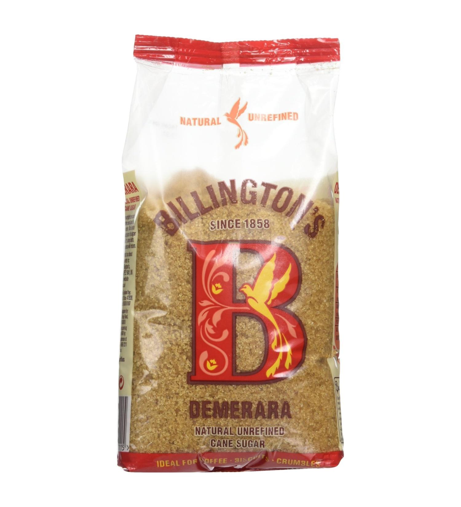 Billington's Demerara Natural Unrefined Cane Sugar 500g - Premium Quality Sweetener - Buy Online on GoSupps.com