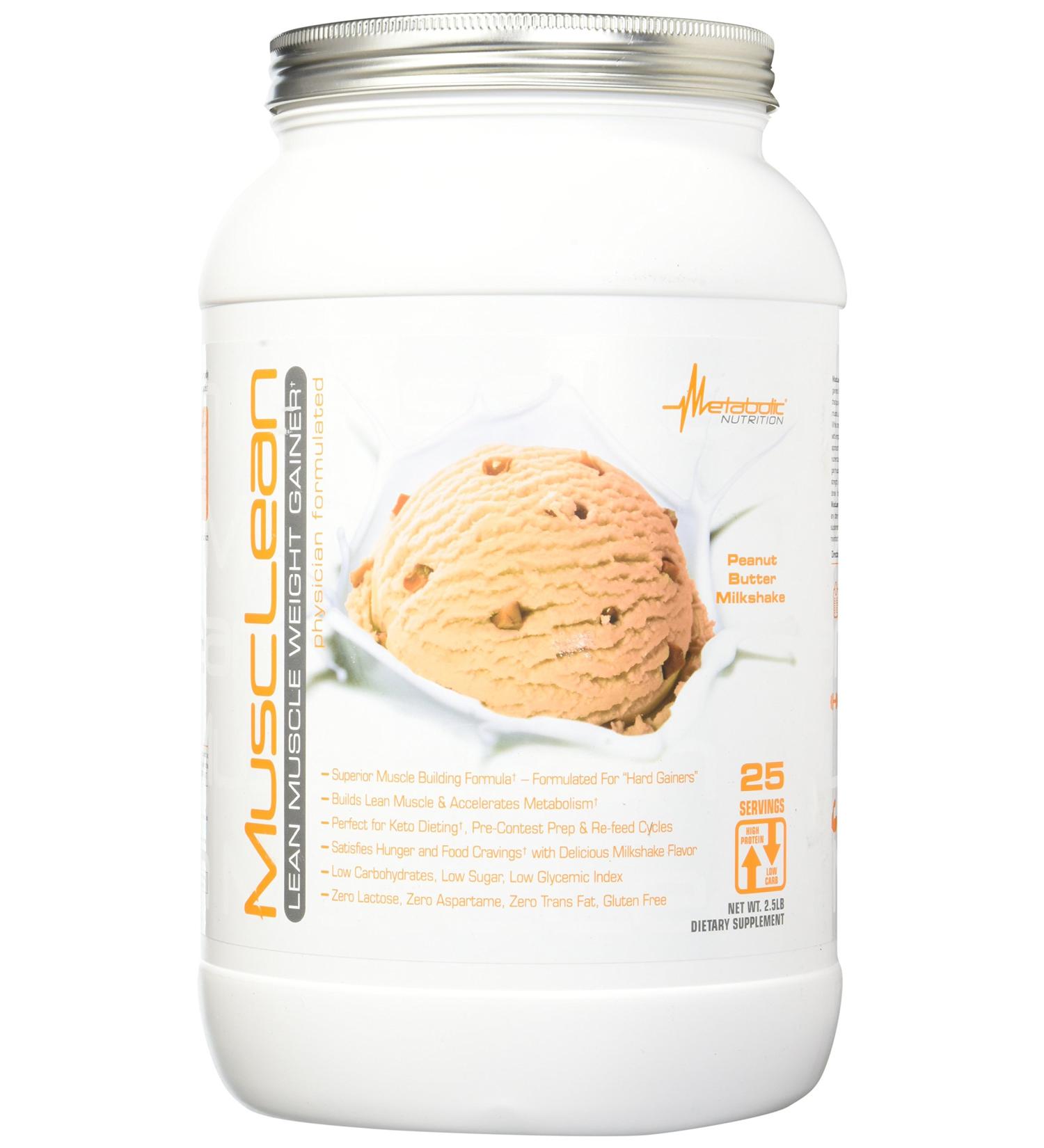 Metabolic Maintenance Musclean Weight Gainer 2.5 lb - Premium Nutrition for Muscle Growth | International Shipping Available - Buy Online on GoSupps.com