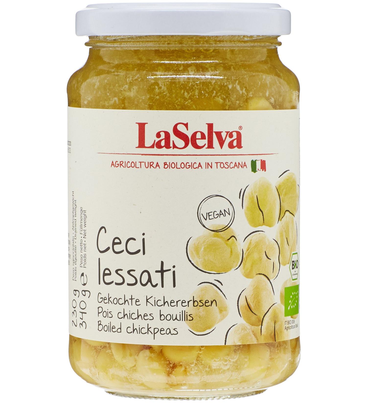 LaSelva Chickpeas 340 g - Pack of 3 - Buy Online on GoSupps.com