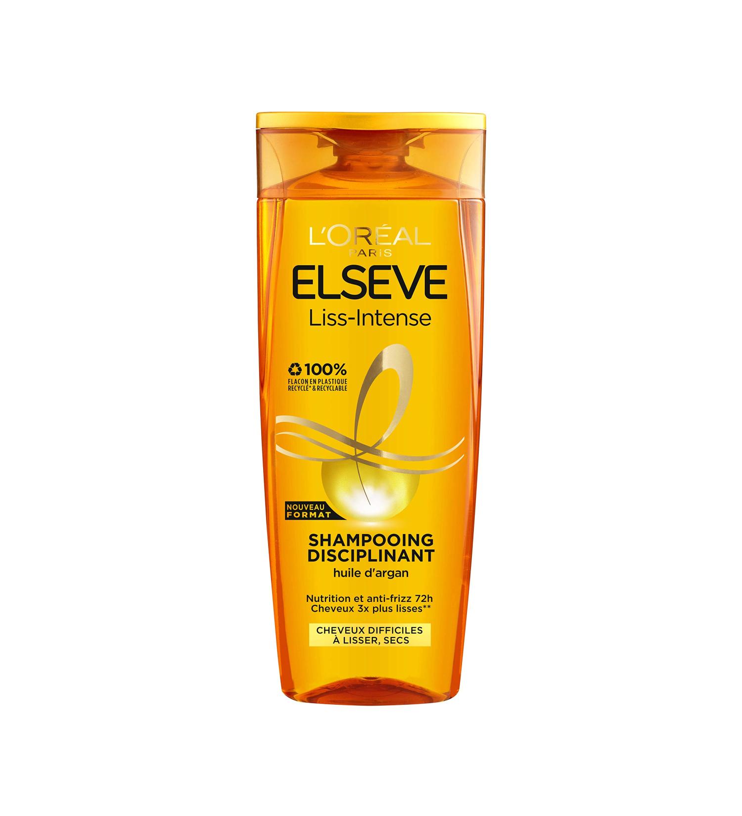 L'Or al Paris Elseve Liss-Intense Smoothing Disciplining Shampoo Enriched with Argan Oil 1 Unit - Buy Online on GoSupps.com