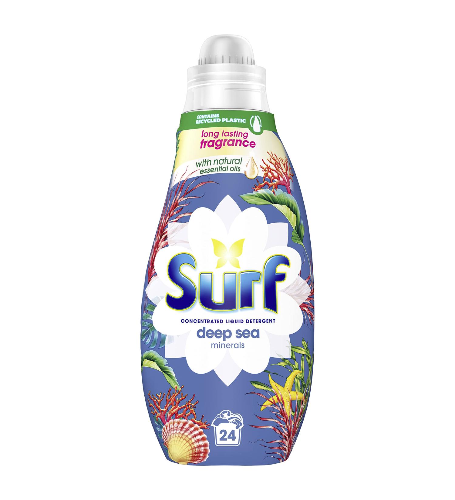 Surf Deep Sea Minerals & Essential Oils Concentrated Liquid Laundry Detergent - 24 Washes - 24 Count (Pack of 1) - Buy Online on GoSupps.com