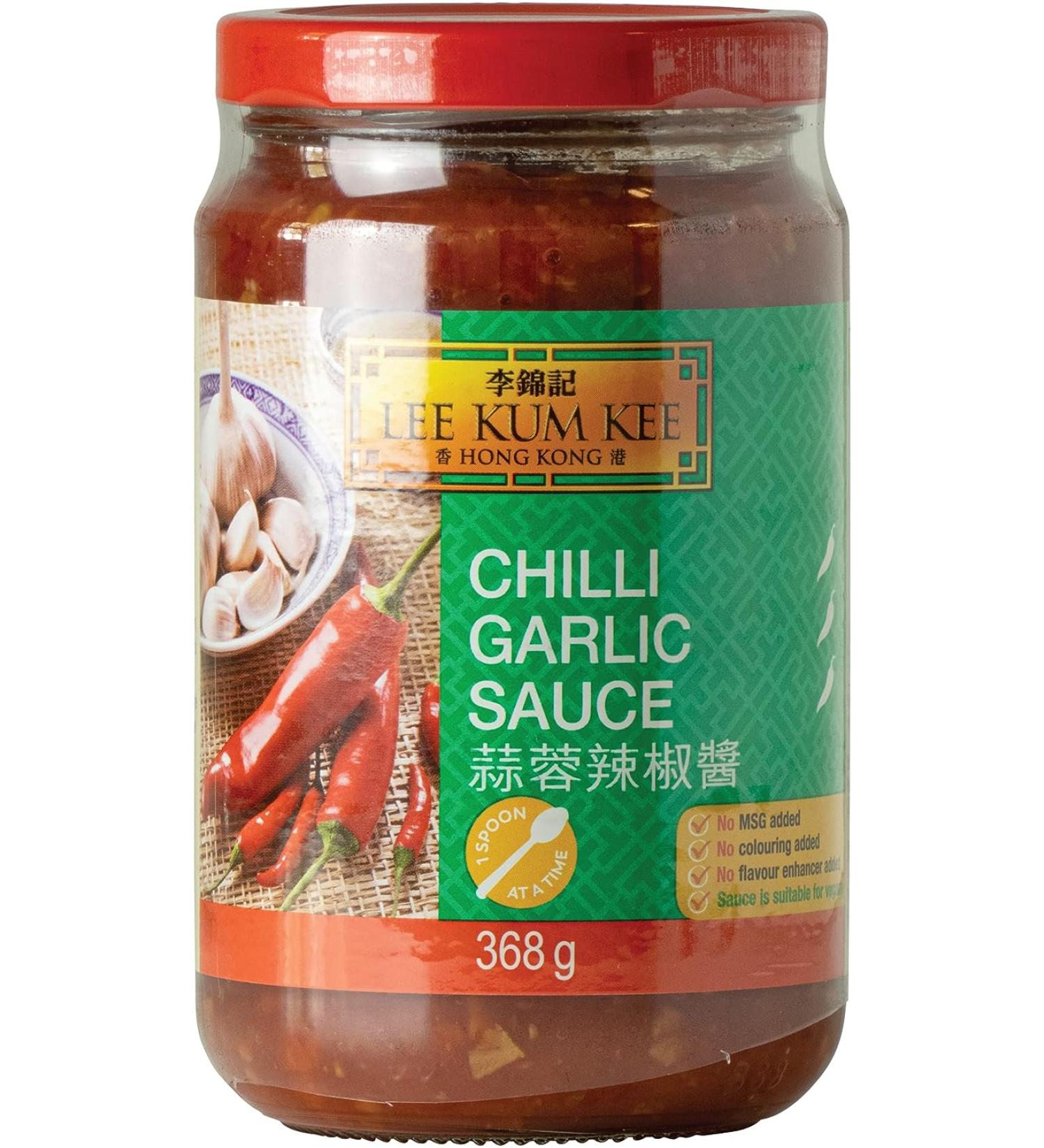 LEE KUM KEE Chili Garlic Sauce 368g - Spicy Condiment for Added Flavor - Buy Online on GoSupps.com