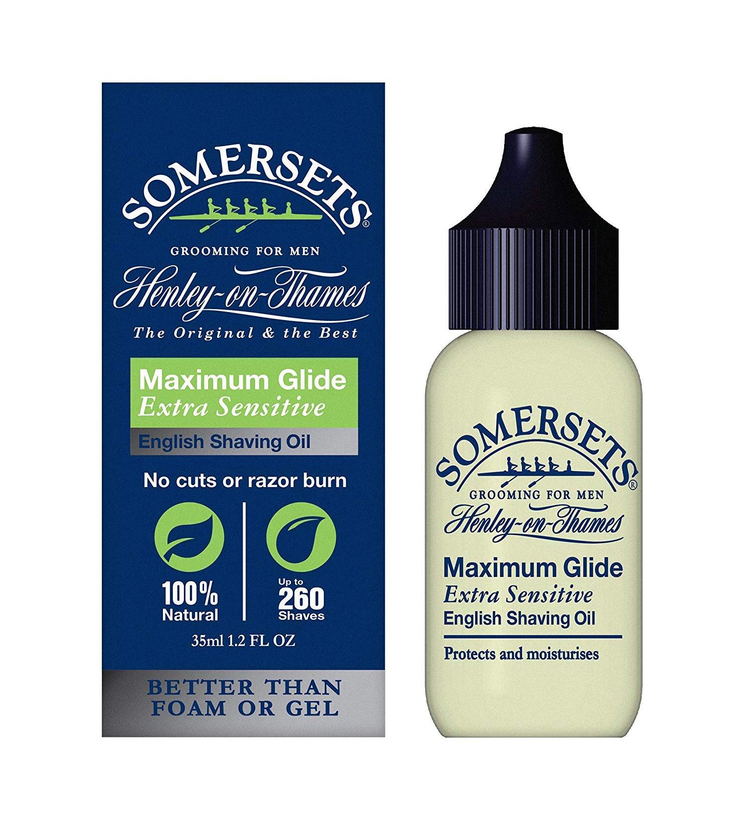 Somersets Sensitive Shave Oil 1.2 fl oz (35 ml) (2-pk)