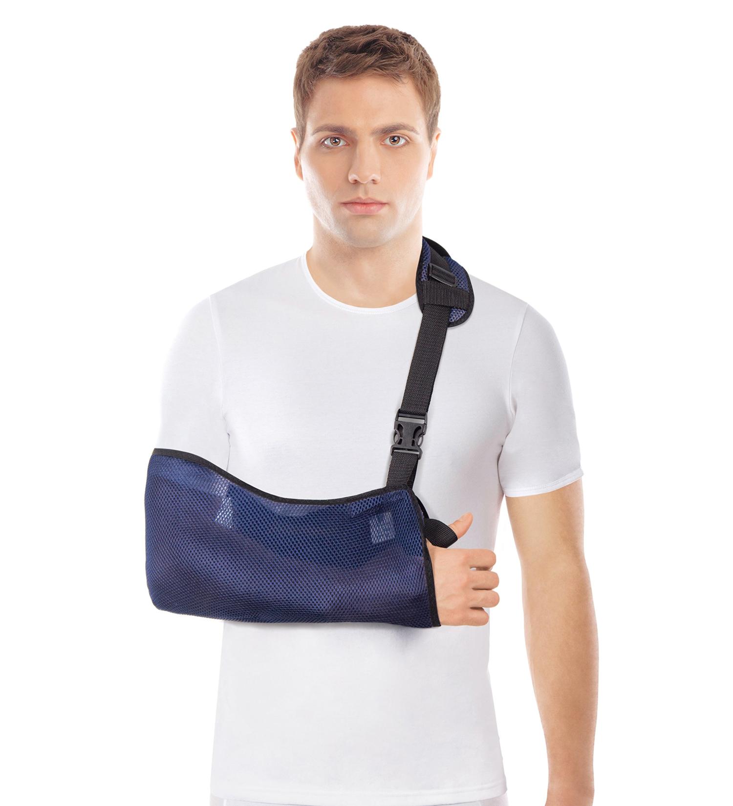 Arm Loop Atmospheric ACITV | Soft Padded Shoulder Strap | Comfort Fit | Improved Elbow Protection | Reduce Injury Pain | Blue - X-Small XS - Buy Online on GoSupps.com