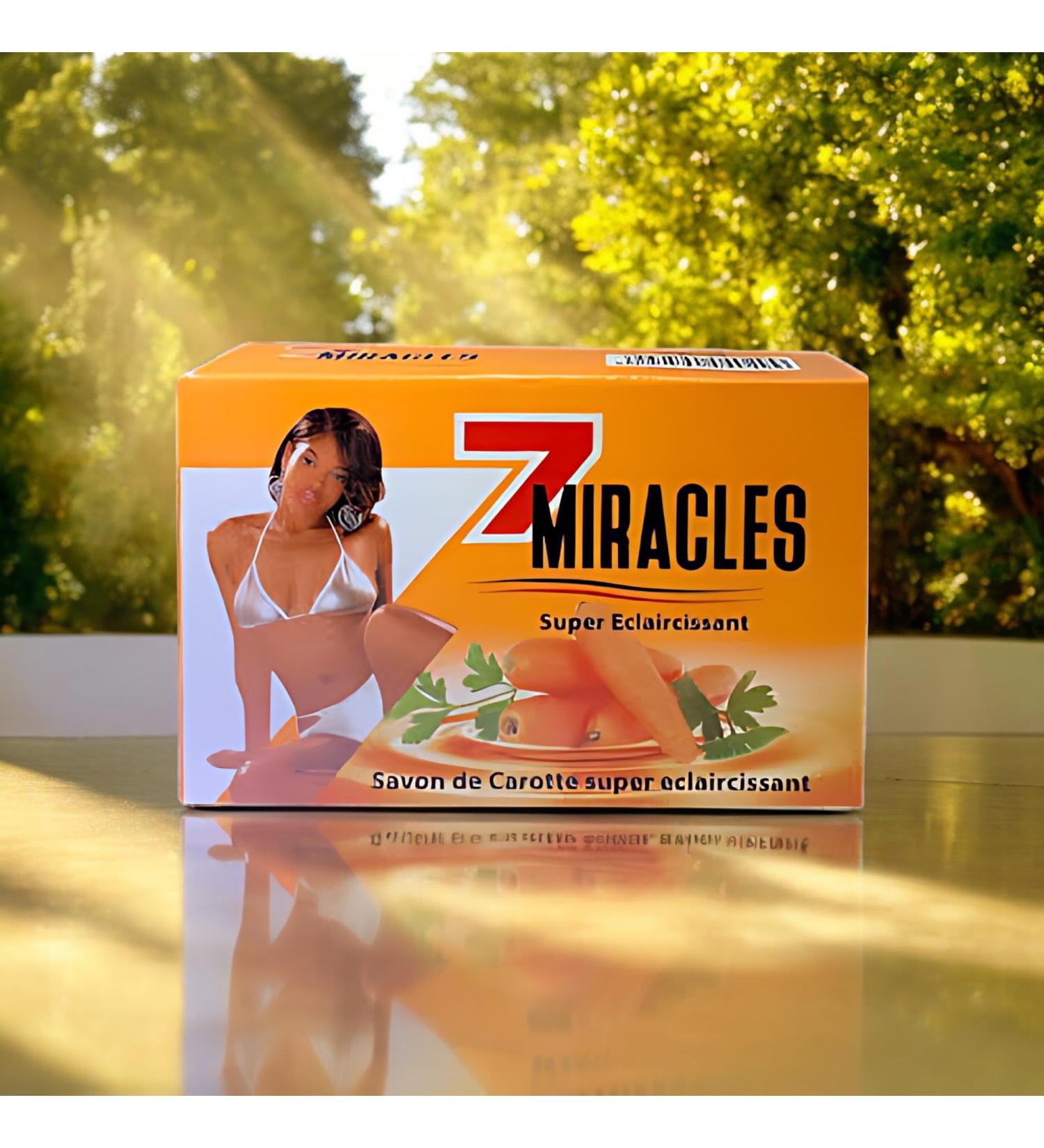 Buy Set of 3 X 7 Miracles Organic Moisturizing Soap - Best International Shipping | Natural Skin Care - Buy Online on GoSupps.com