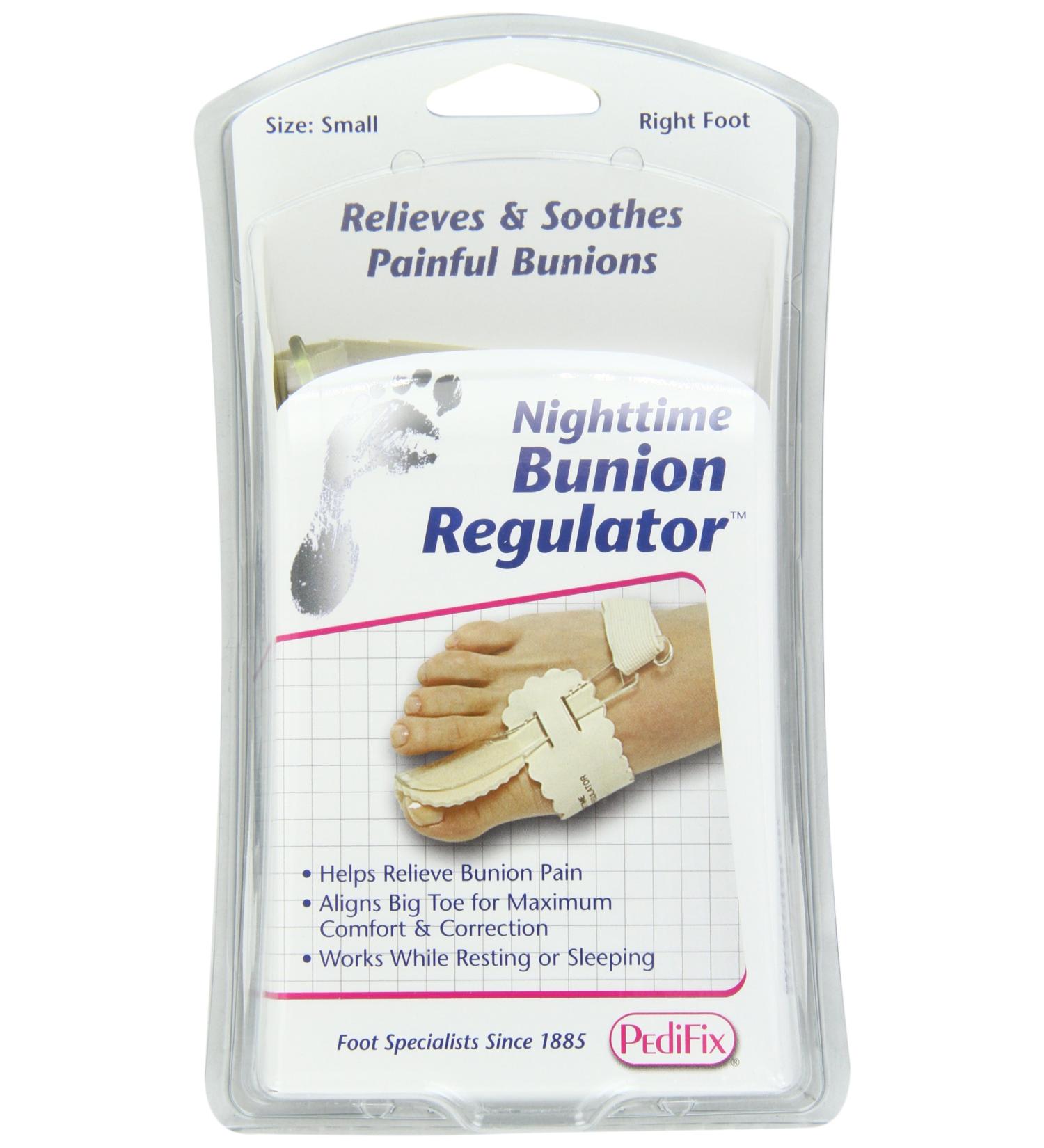 PediFix Nighttime Bunion Regulator - Small Right | Corrective Toe Alignment Brace - Buy Online on GoSupps.com