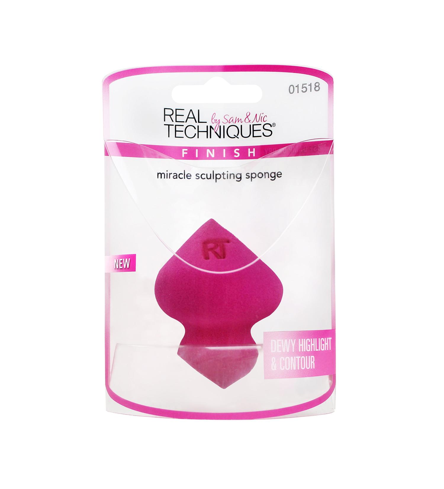 Real Techniques Miracle Sculpting Sponge â€“ Enhance Your Makeup Application | 1 Count - Buy Online on GoSupps.com