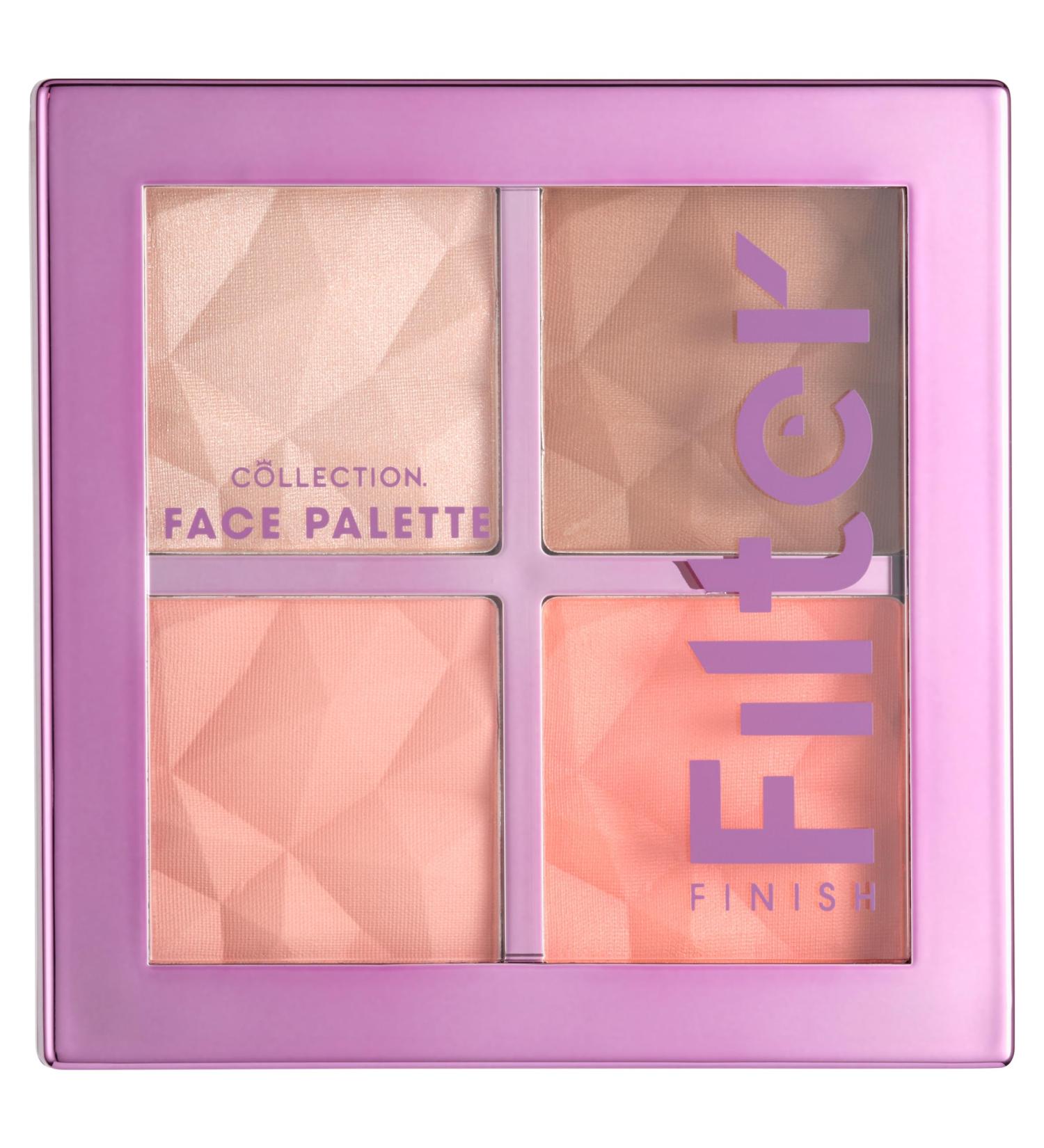 Collection Cosmetics Filter Finish 3-in-1 Face Palette Blush Bronzer Highlighter Make Me Matte 7.2 g - Buy Online on GoSupps.com