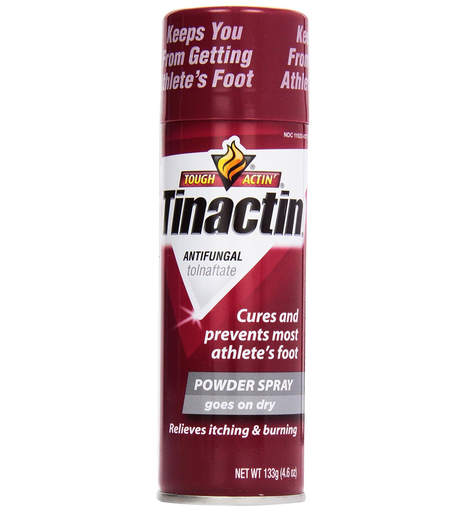 Tinactin Athlete Foot Powder Spray 4.6 oz - Fast-Acting Relief for Athlete's Foot - Buy Online on GoSupps.com