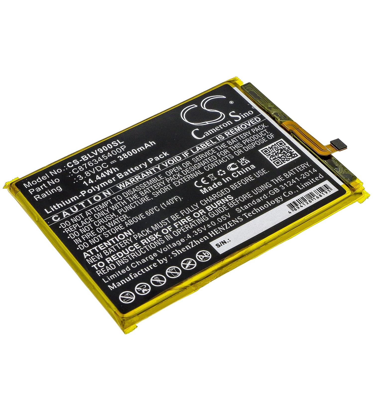 Buy C876345400P Replacement Battery for G8 G0170 V9 V0450UU - 3800mAh/3.8V | International Shipping Available - Buy Online on GoSupps.com