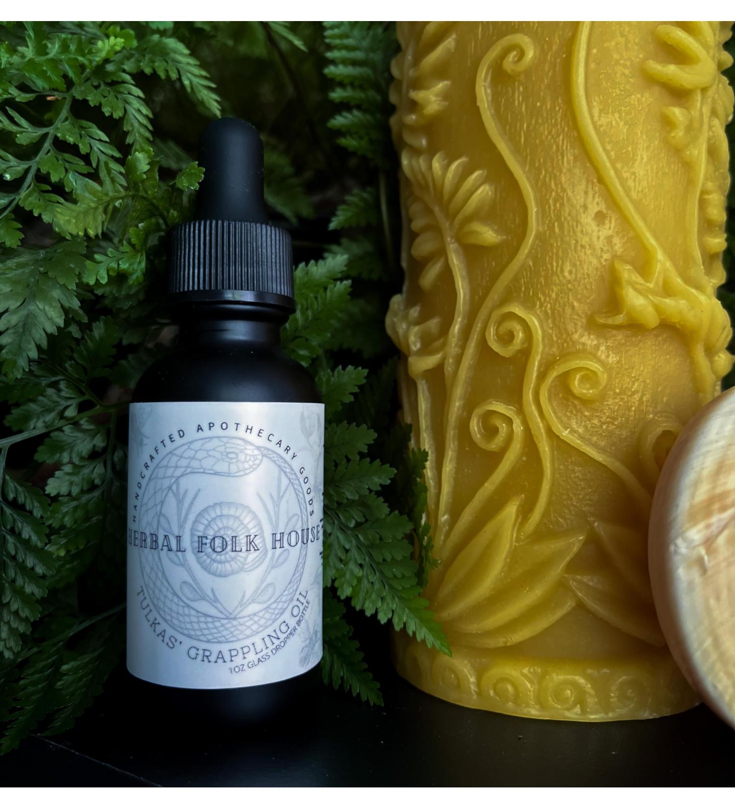 Tulkas' Grappling Oil - Face & Body Moisturizer and Skin Care for Martial Artists and Active People