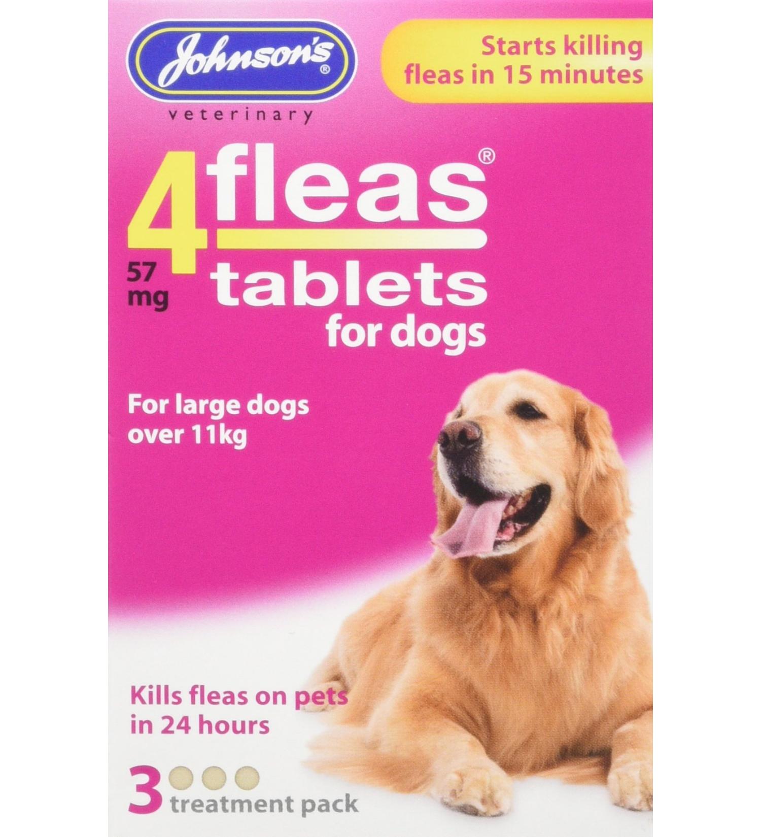 Johnsons Veterinary Products 19-0295 Tablets for Dogs Treatment Large Pack of 3 - Buy Online on GoSupps.com