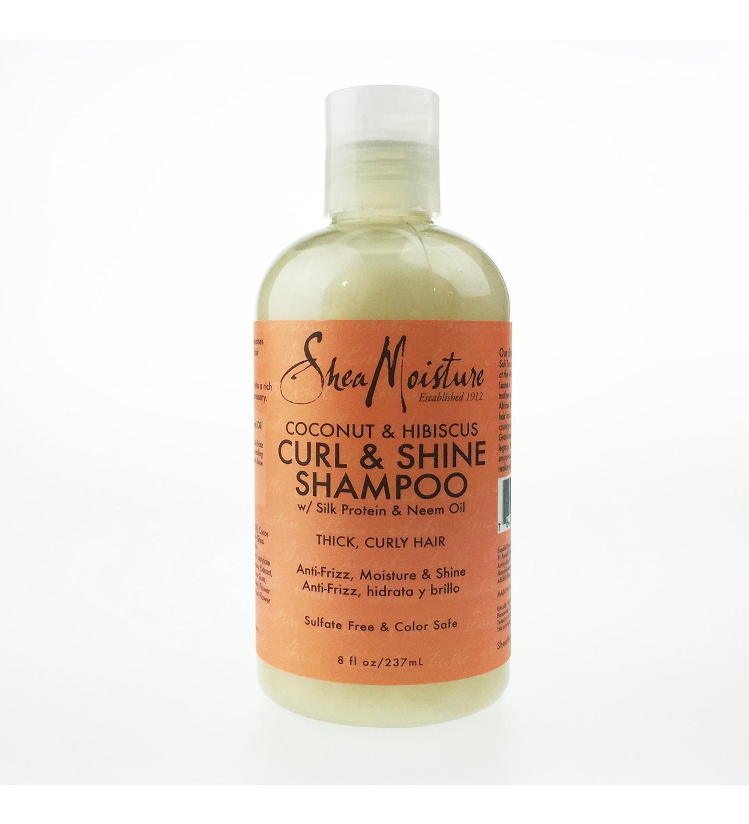 SheaMoisture Coconut Hibiscus Curling Shampoo 8oz